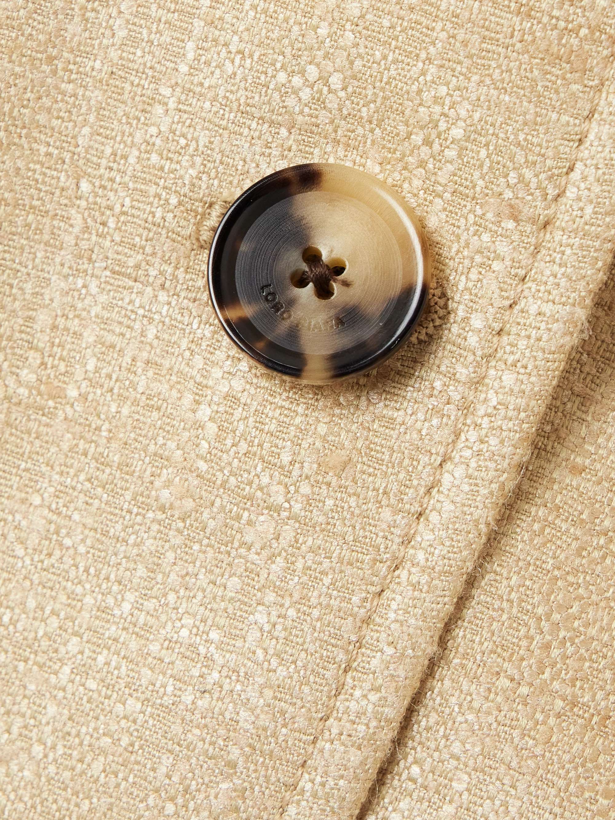 Maria silk-tweed blazer view