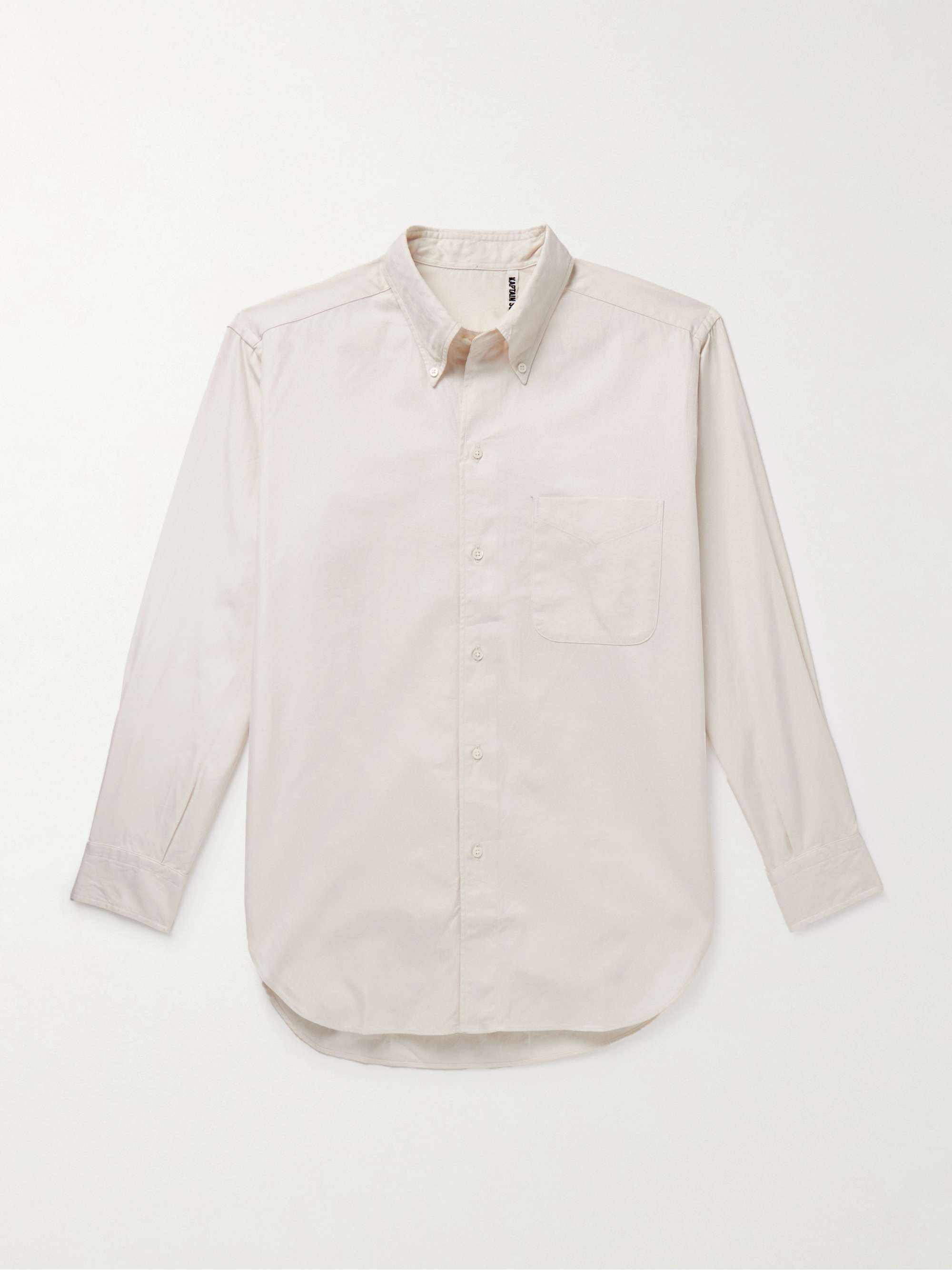 Finx Button-Down Collar Cotton Oxford Shirt view