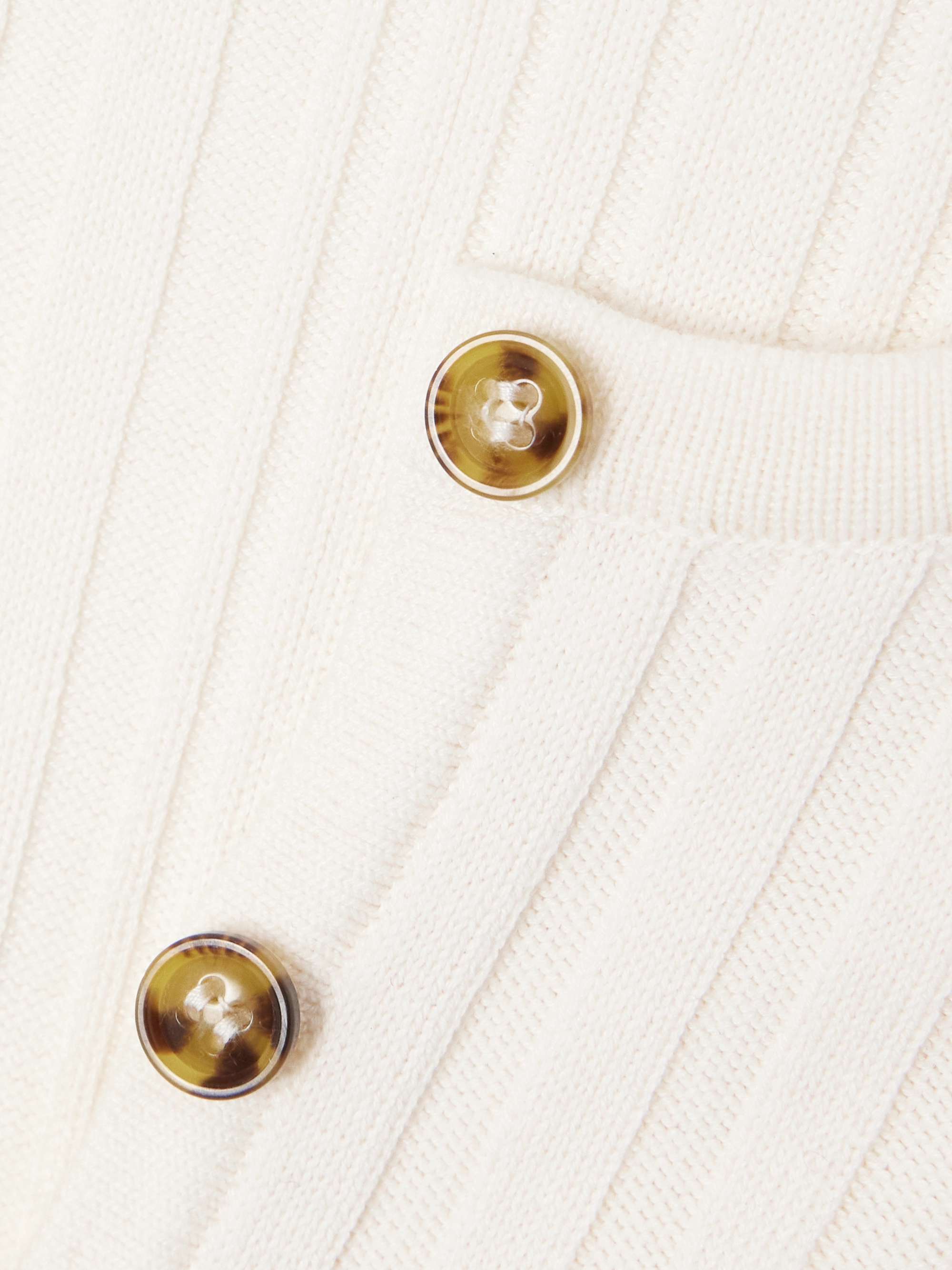 Eldara ribbed silk-blend midi dress view