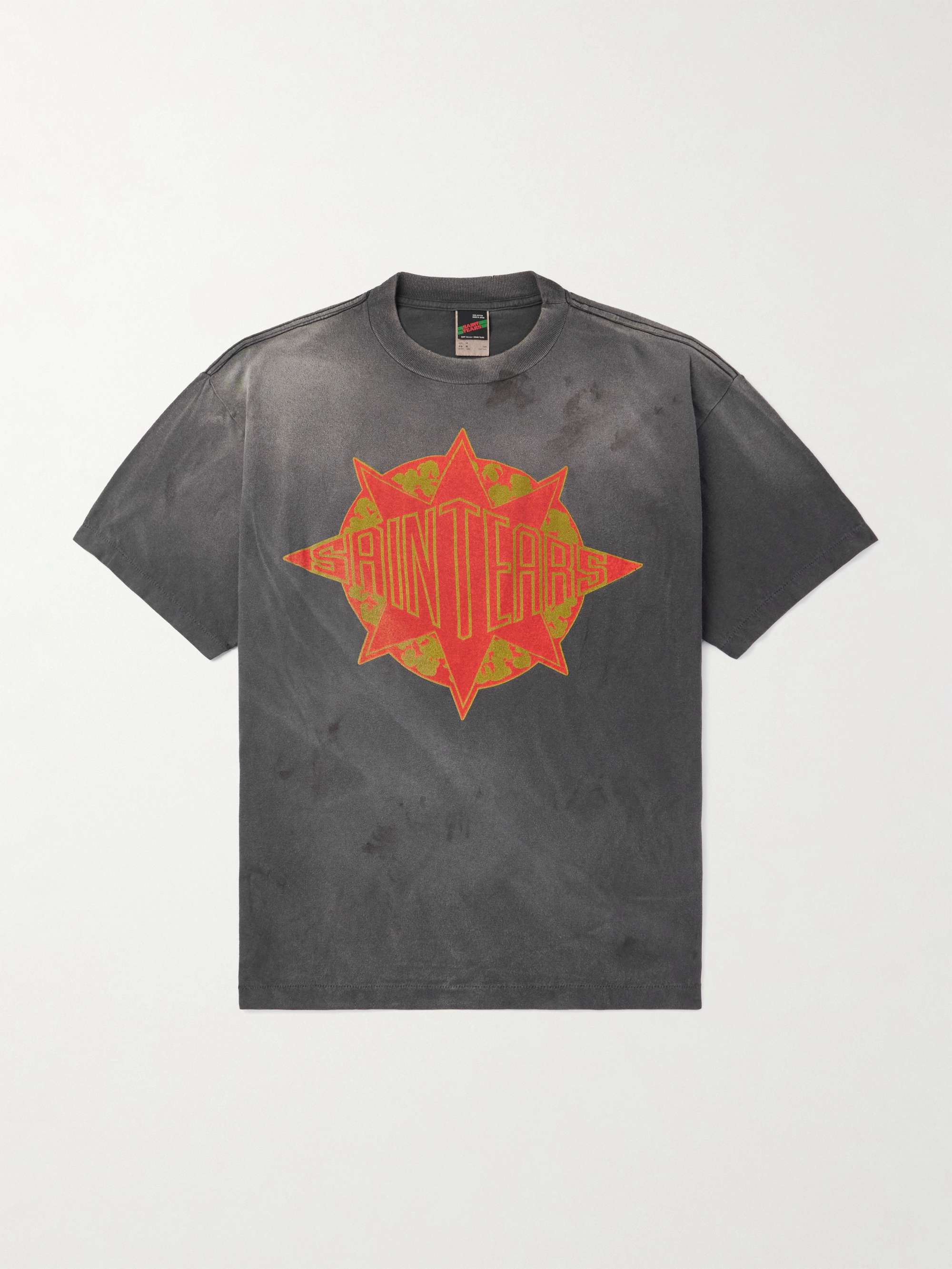 + Denim Tears Oversized Logo-Print Cotton-Jersey T-Shirt view