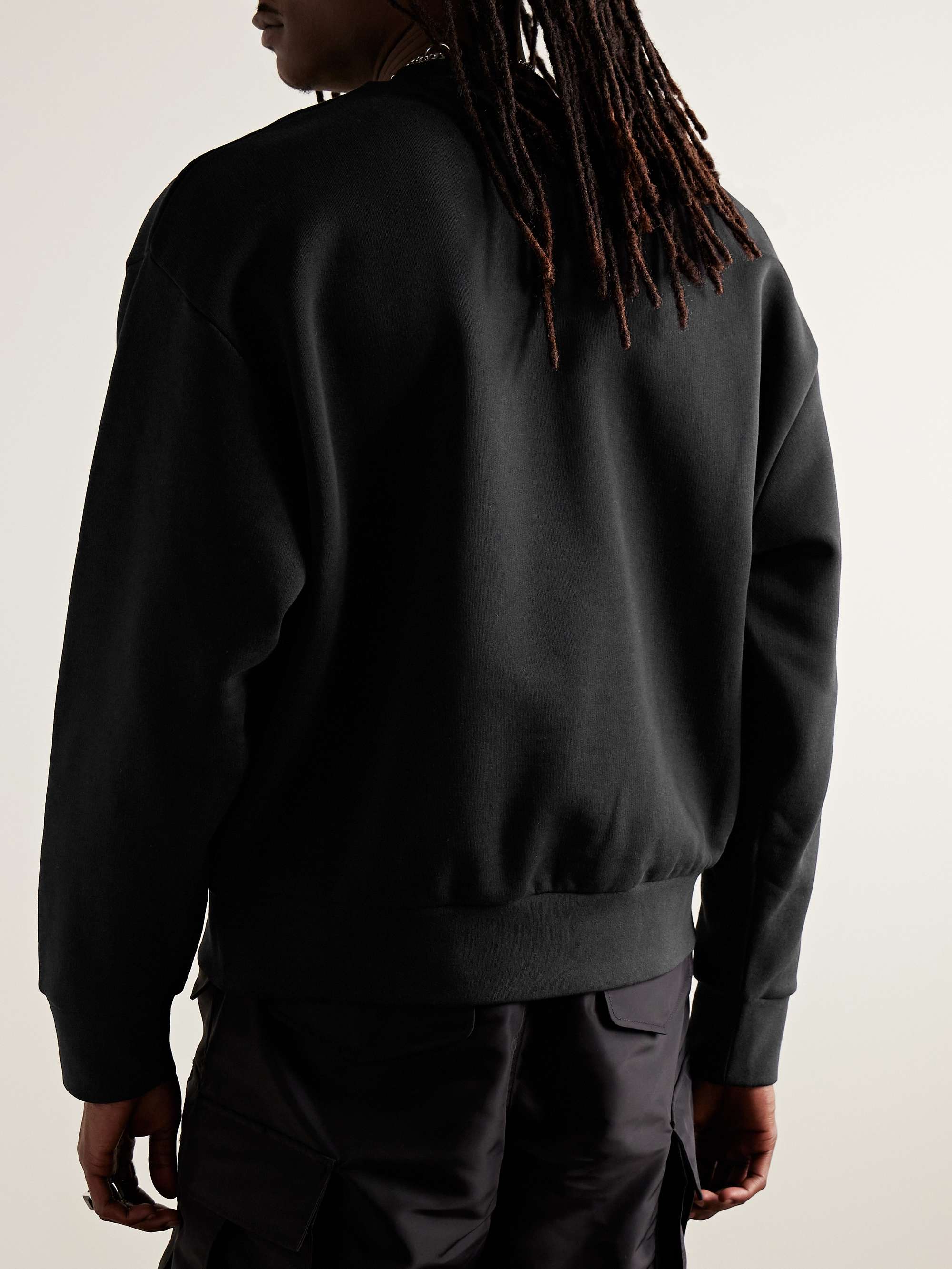 + Roc Nation by Jay-Z Logo-Print Cotton-Jersey Sweatshirt view
