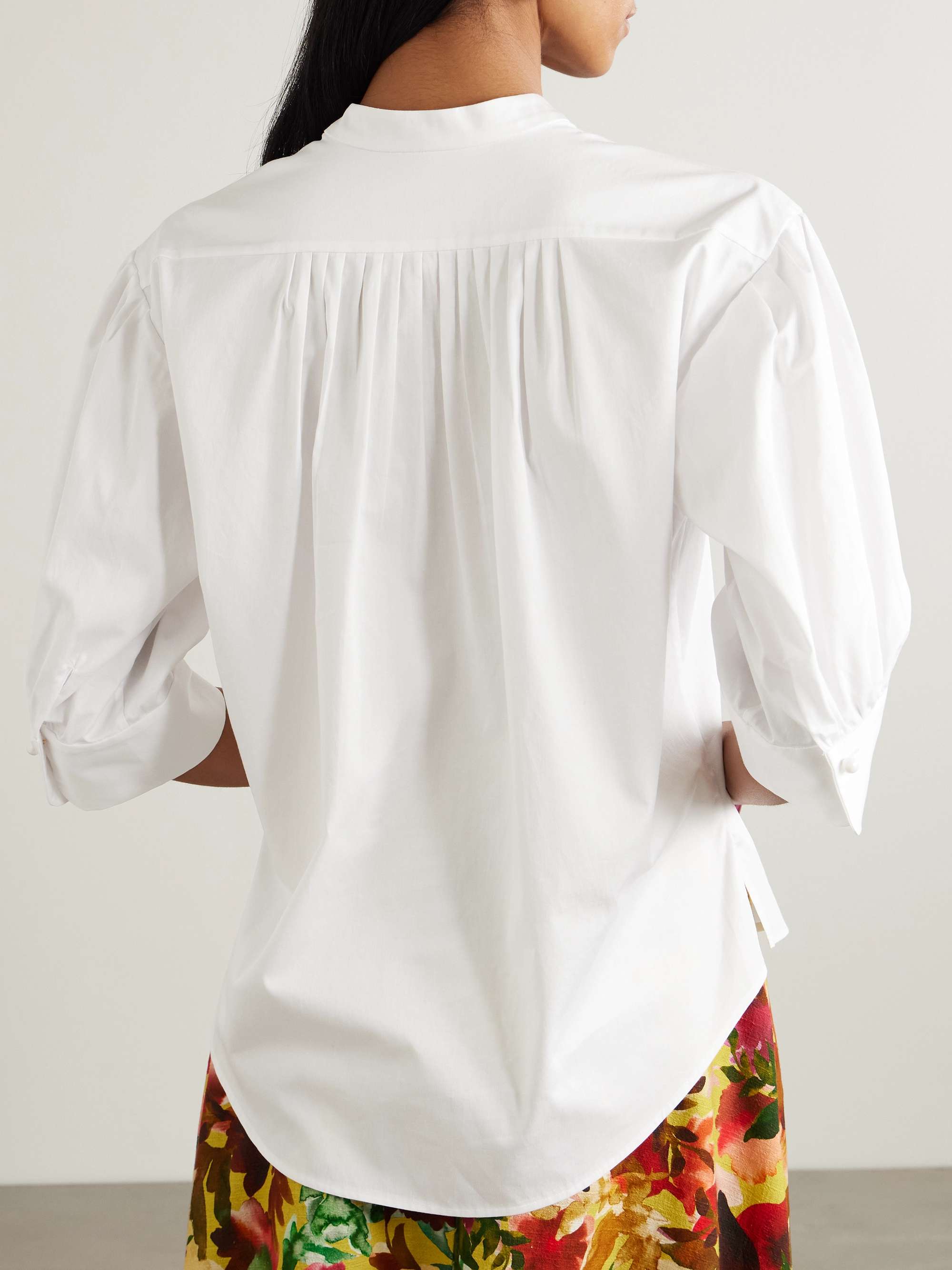 Tavi cotton-poplin shirt view