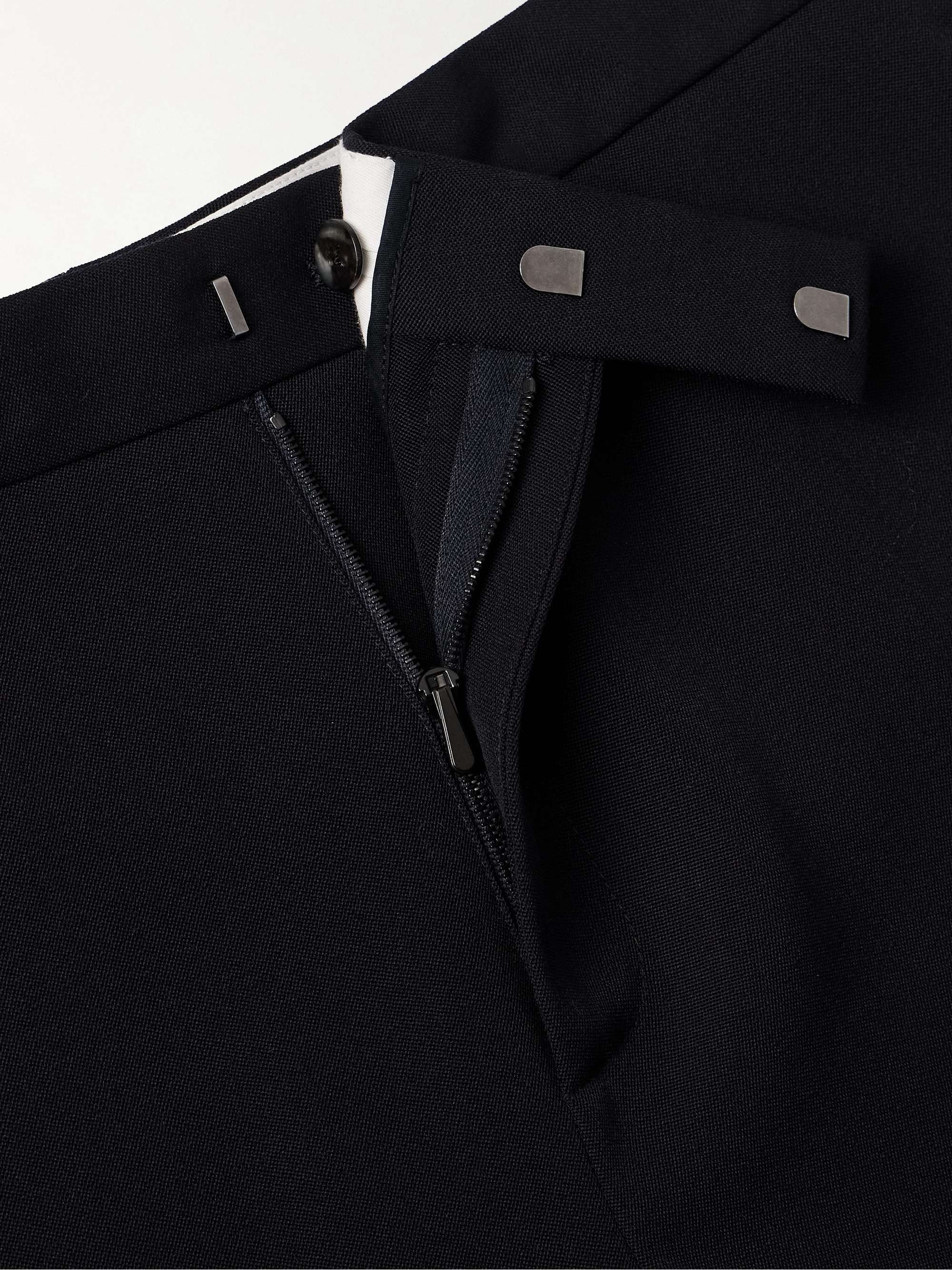 Rivo Straight-Leg Wool Suit Trousers view