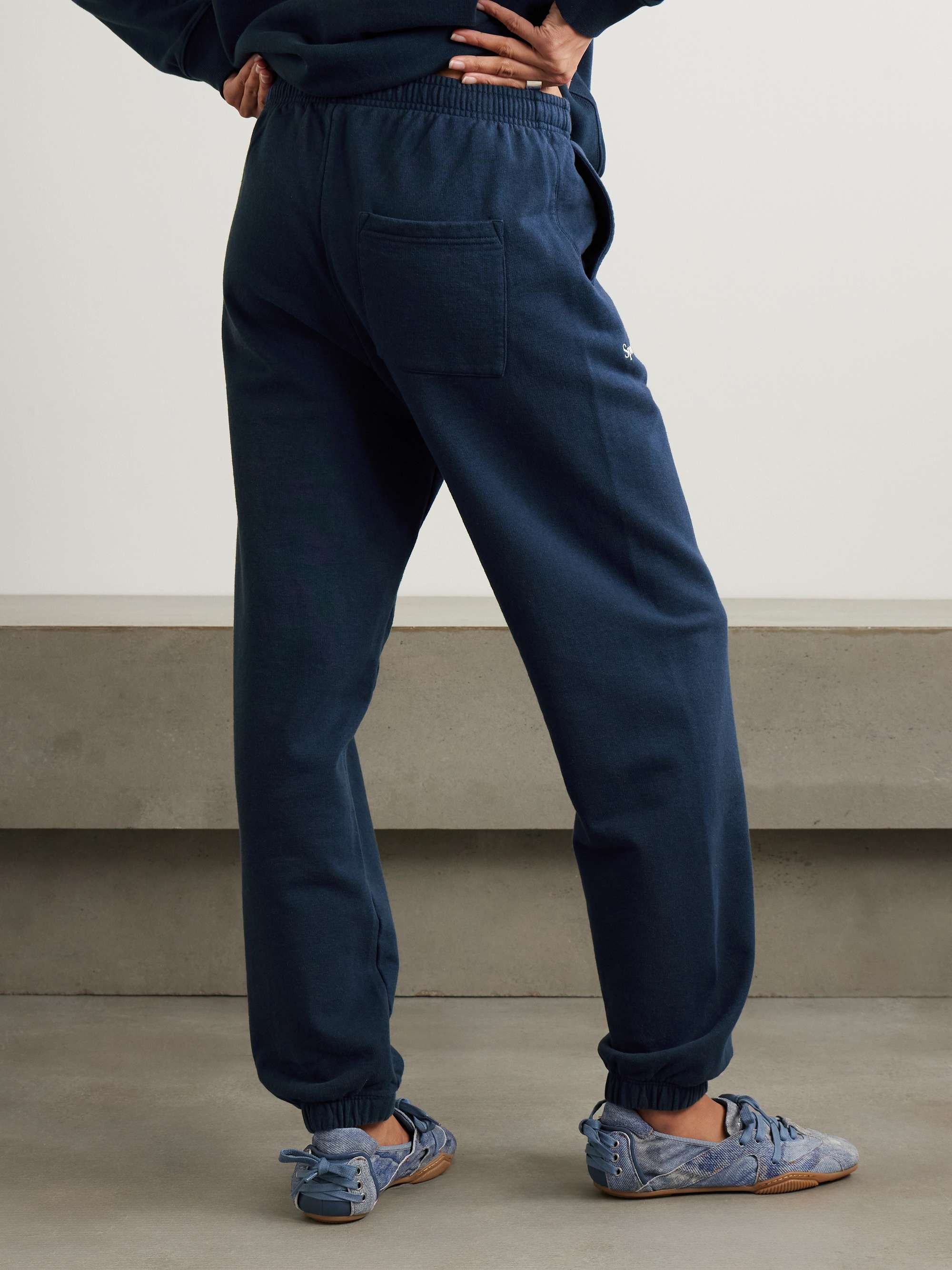 + '47 & The New York Yankees embroidered cotton-jersey tapered sweatpants view