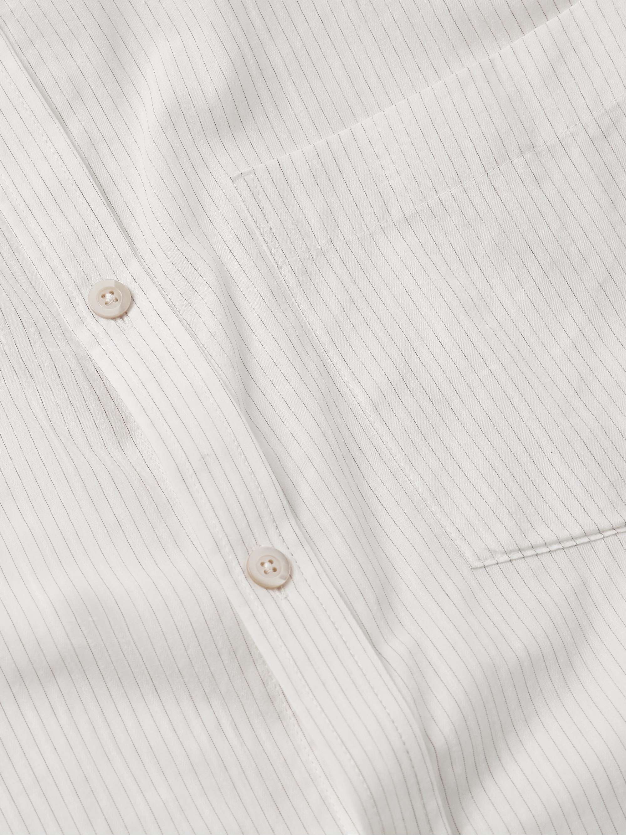 Striped Cotton-Voile Shirt view