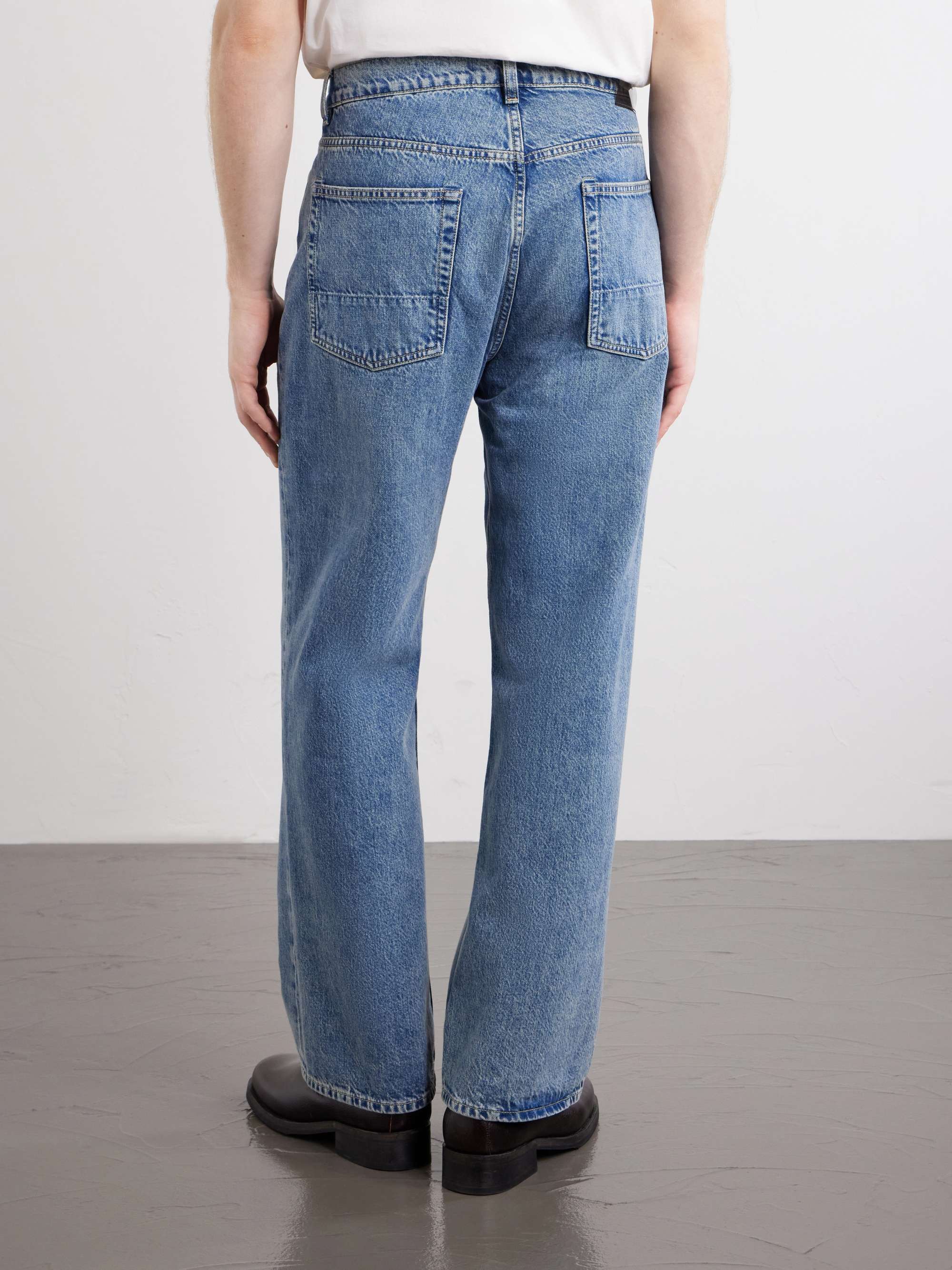 Third Cut Straight-Leg Jeans view