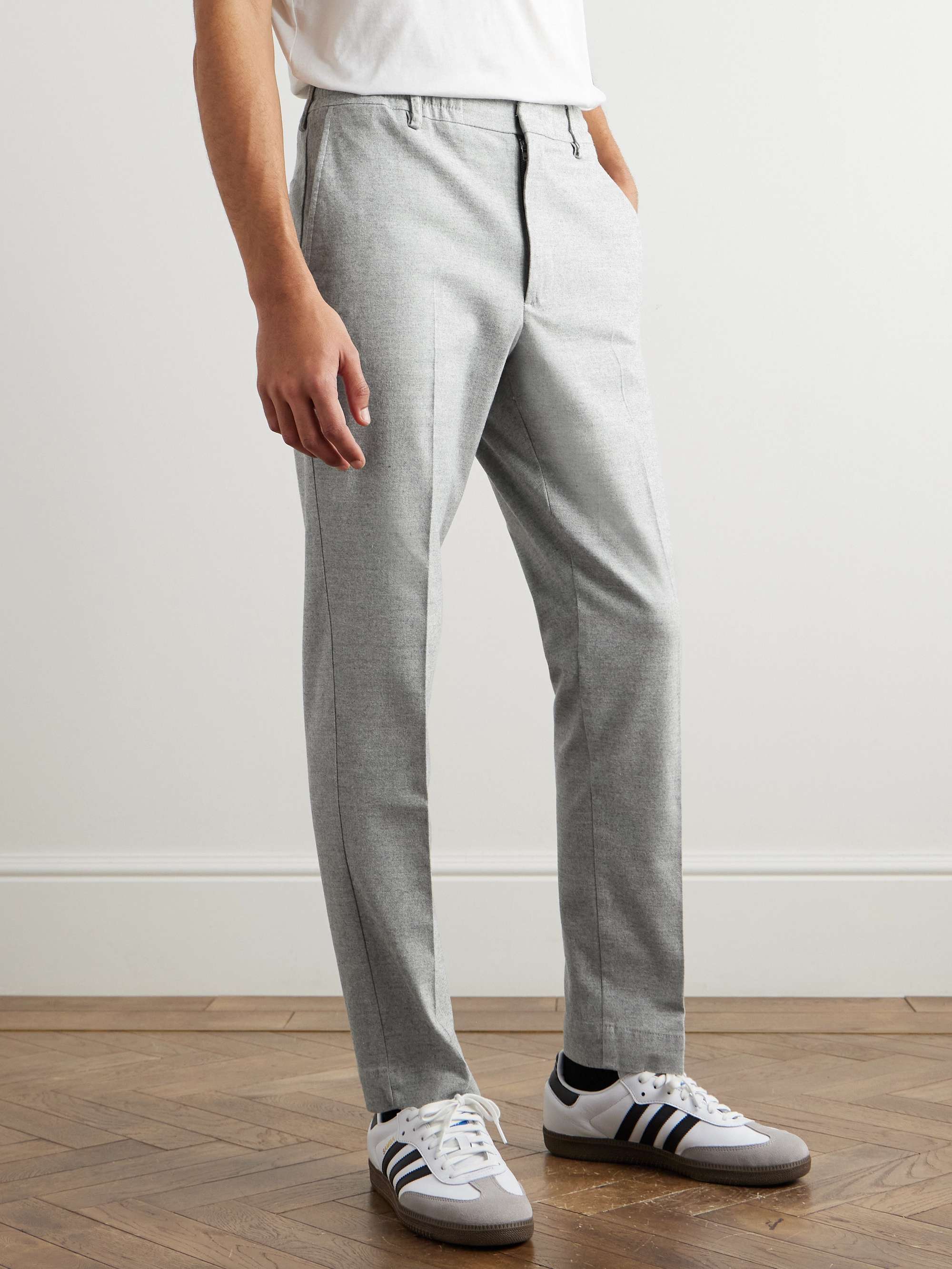 Billie 1067 Straight-Leg Twill Trousers view