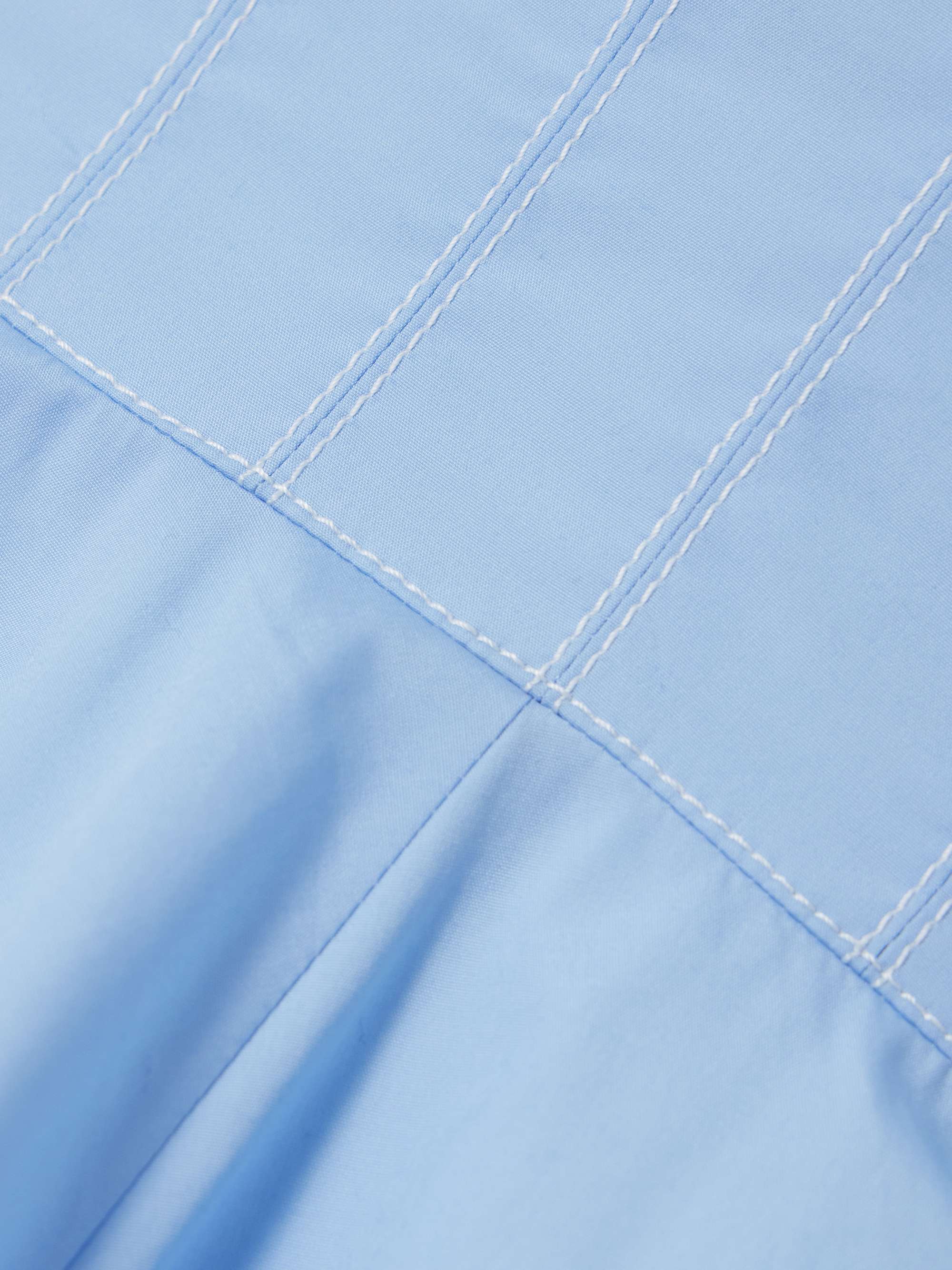 Annabelle cotton-poplin mini dress view