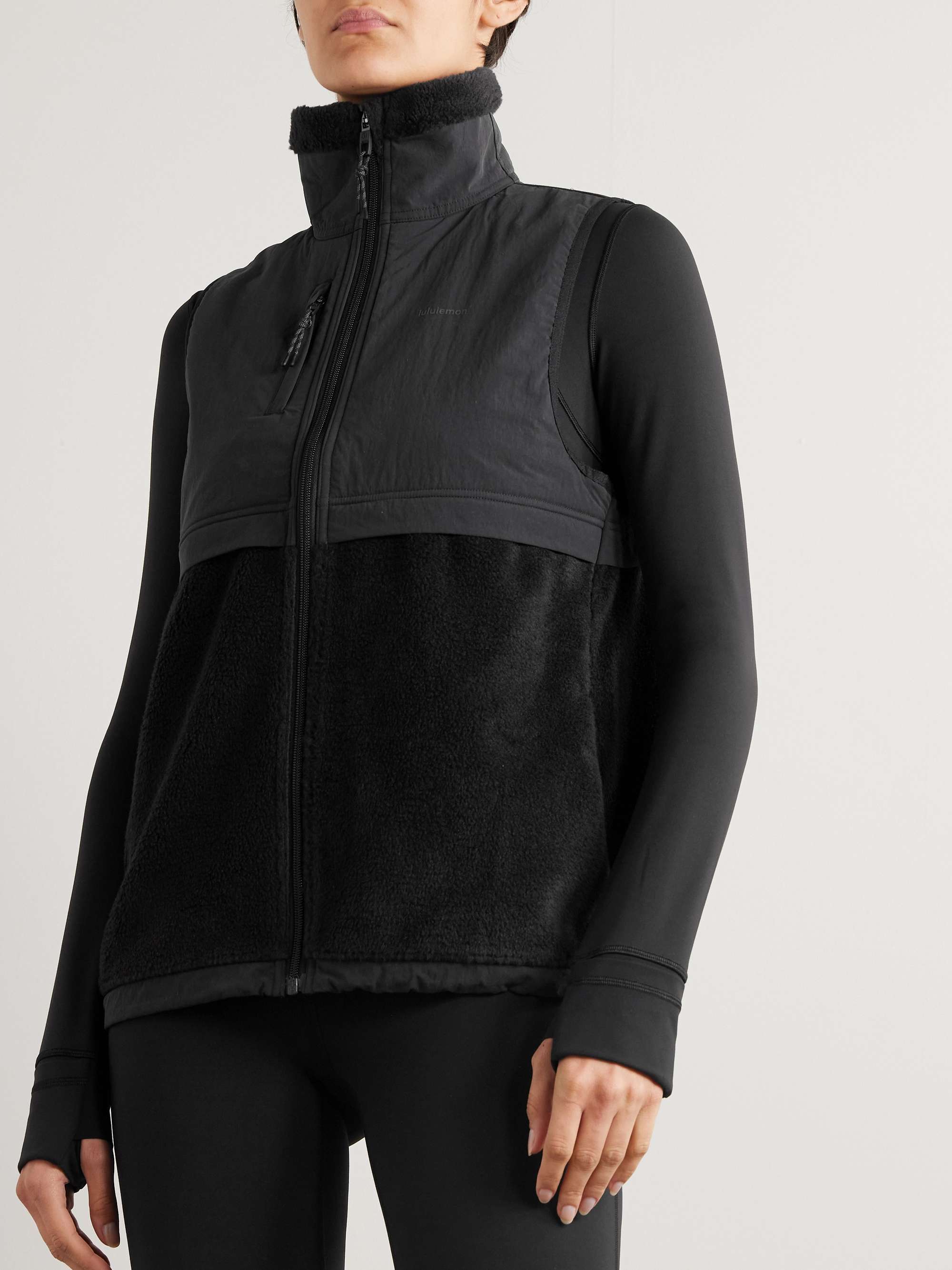 Fleece and Glyde™ shell vest view