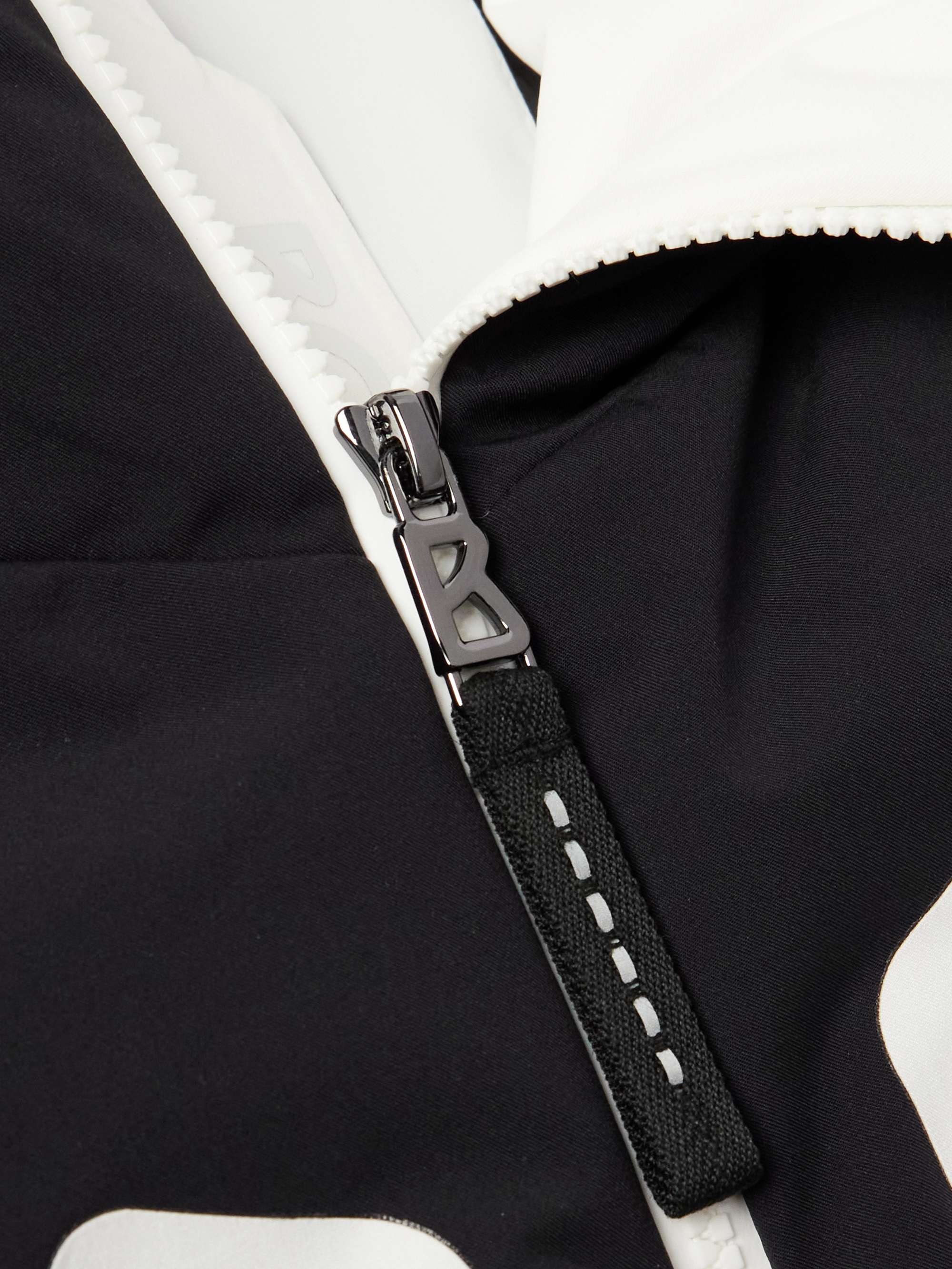 Felos-D Two-Tone Quilted Shell Hooded Down Jacket view