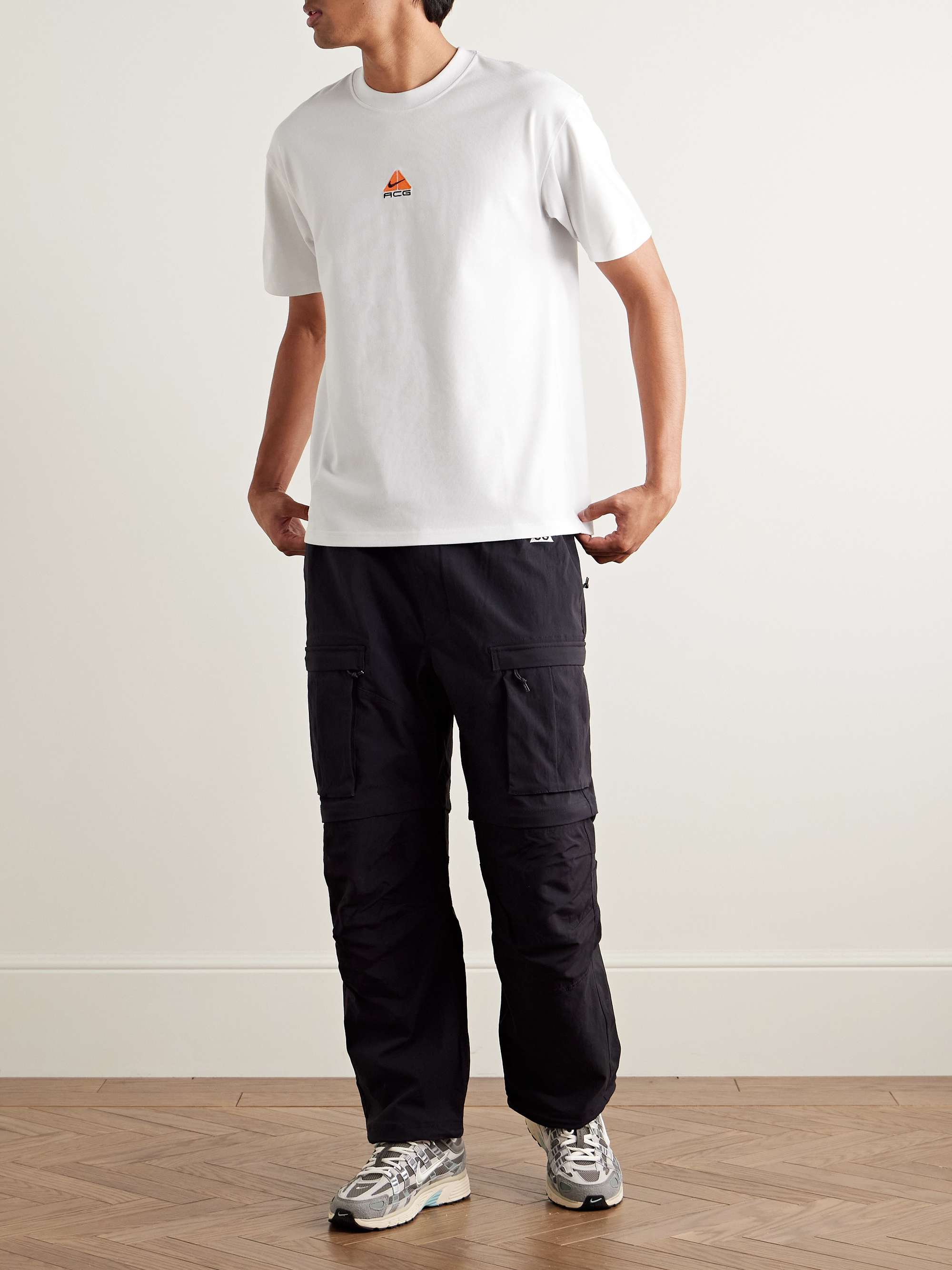 NRG ACG Logo-Embroidered Jersey T-Shirt view