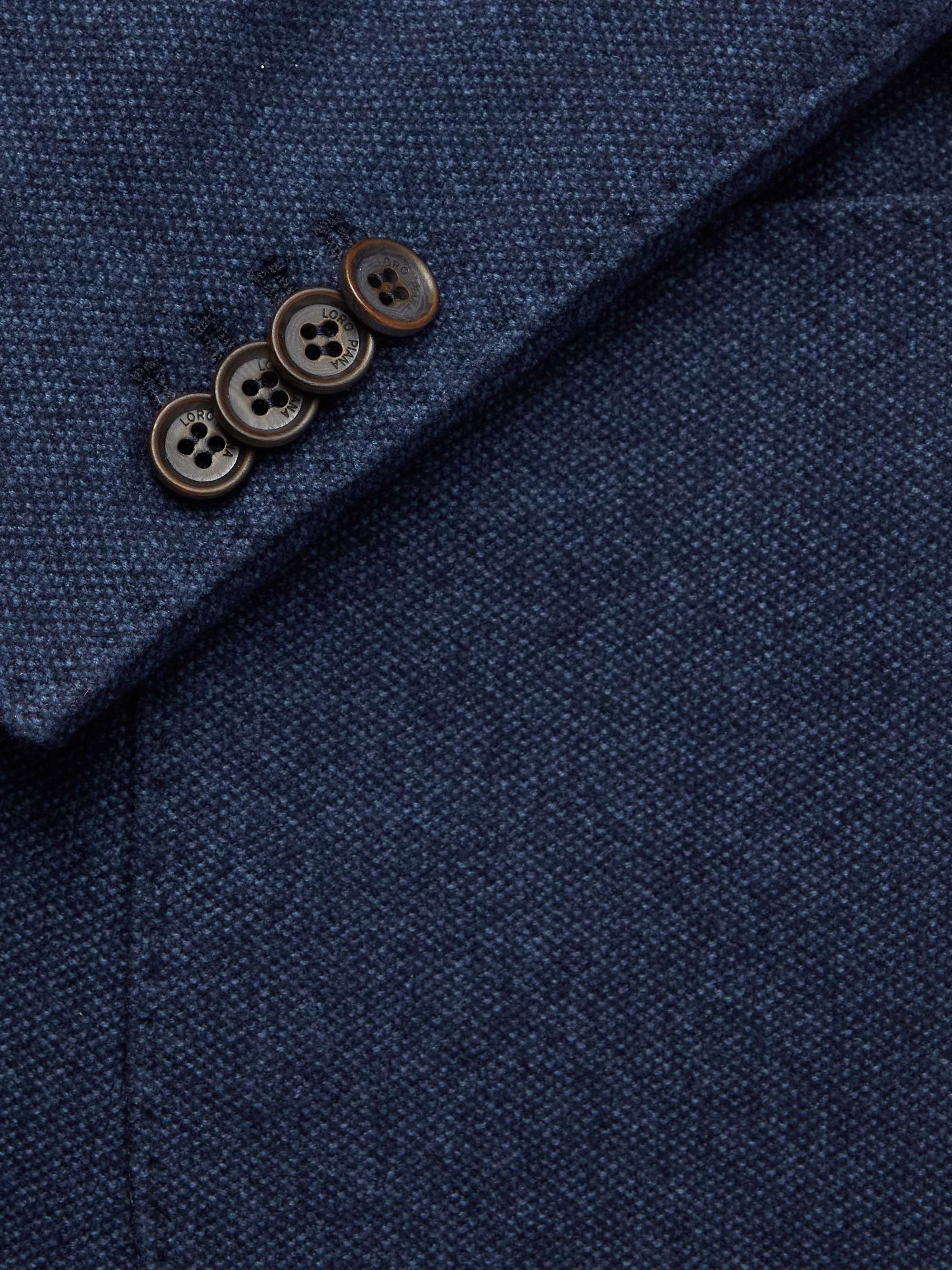 Unstructured Silk and Cashmere-Blend Blazer view