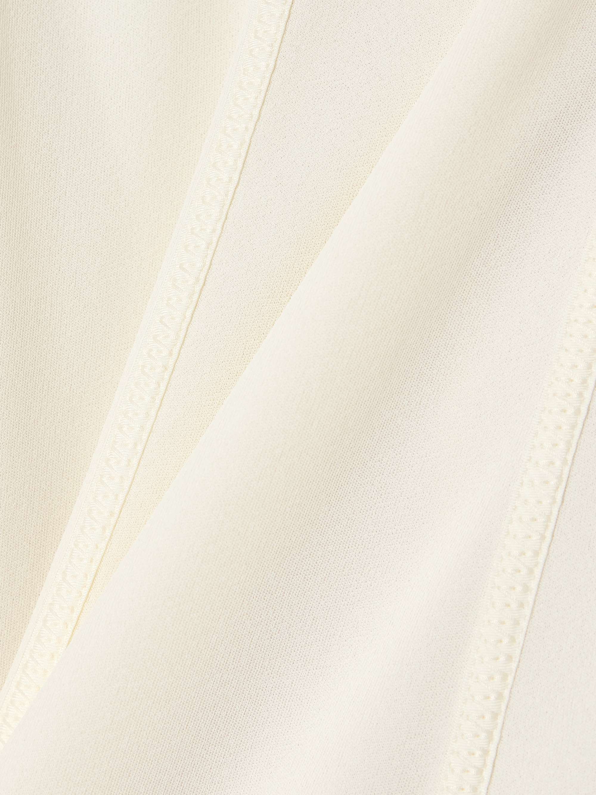 Paneled jersey midi skirt view