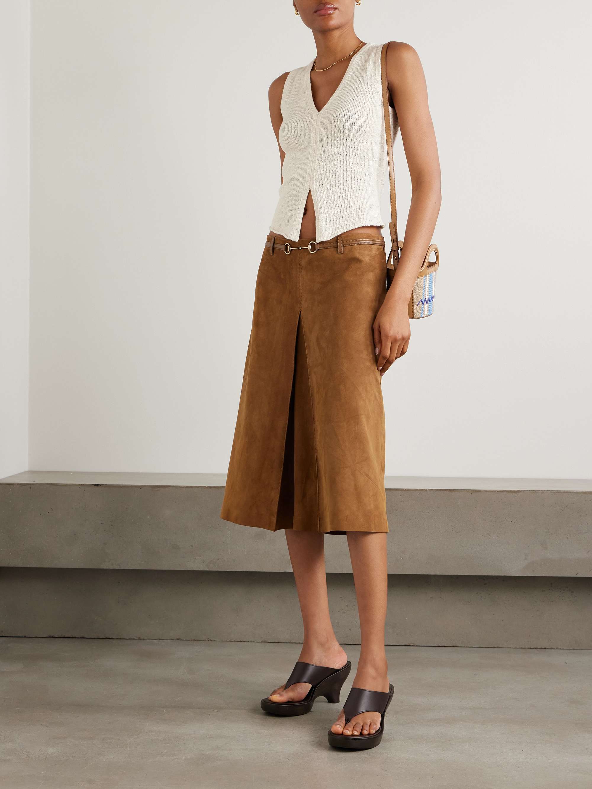 Nora Lite ribbed cotton tank view