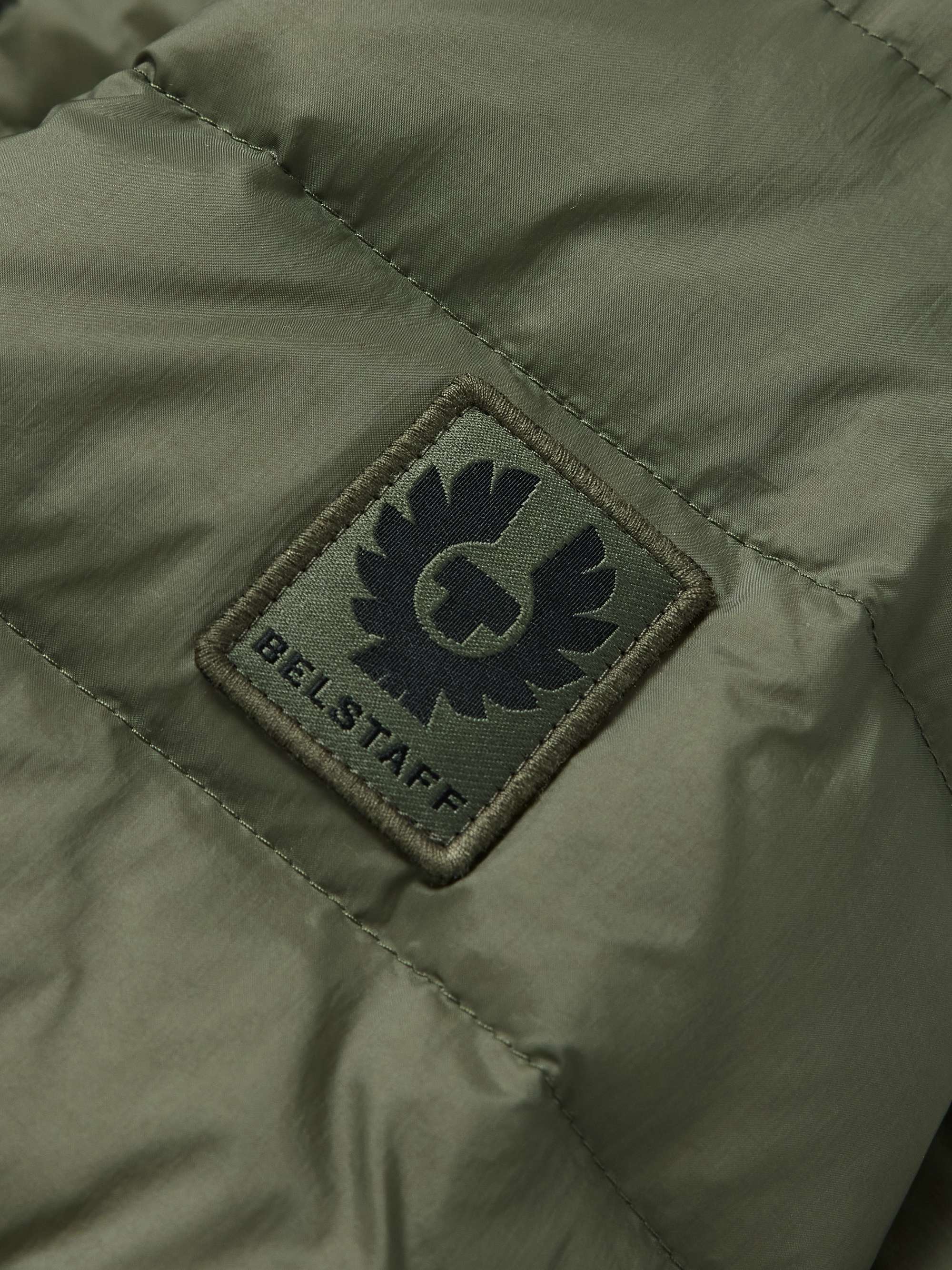 Circuit Logo-Appliquéd Quilted Recycled-Shell Down Jacket view