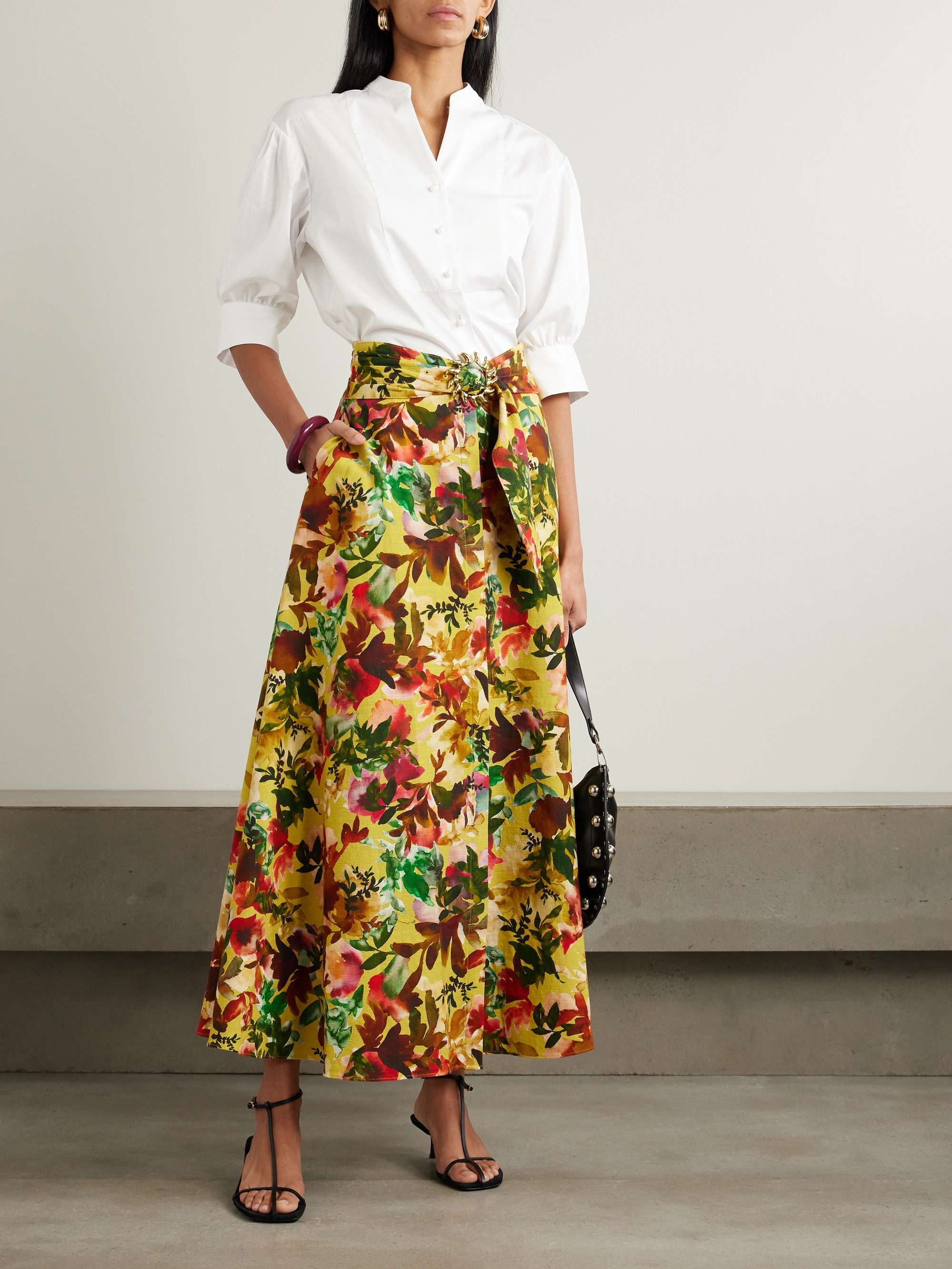 Tavi cotton-poplin shirt view