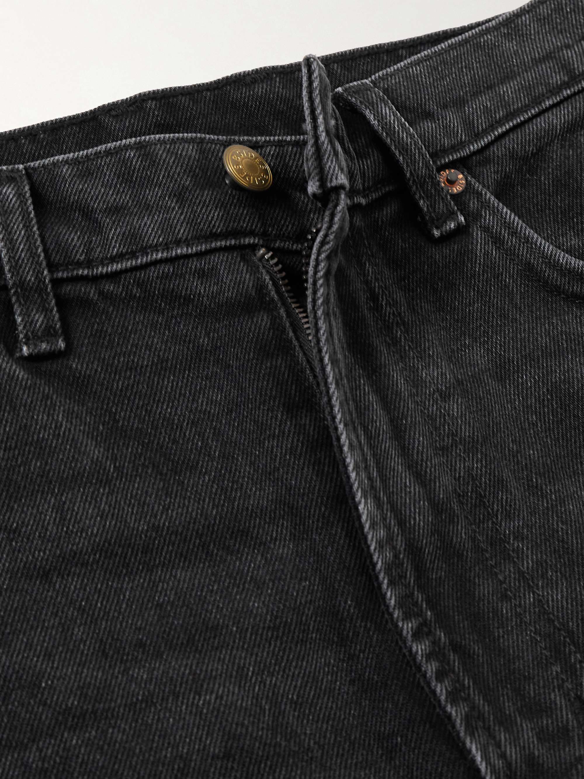 Plein high-rise straight-leg jeans view