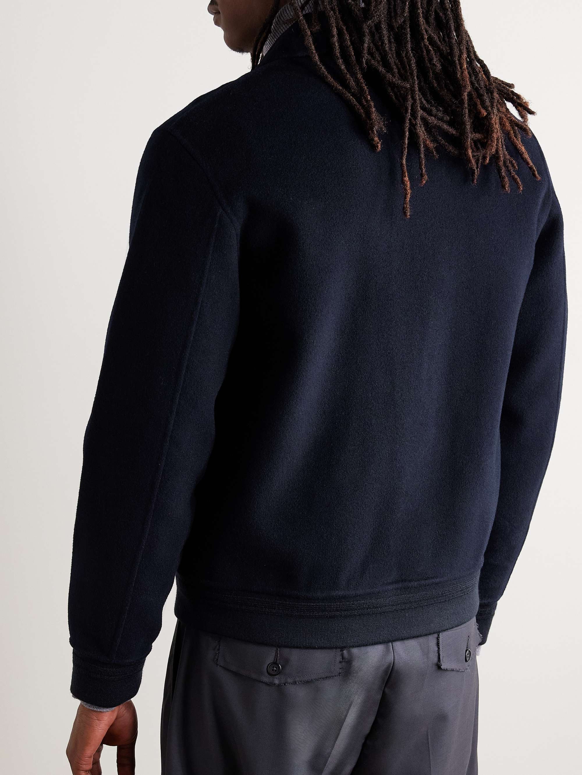 Douglas Wool-Blend Felt Jacket view