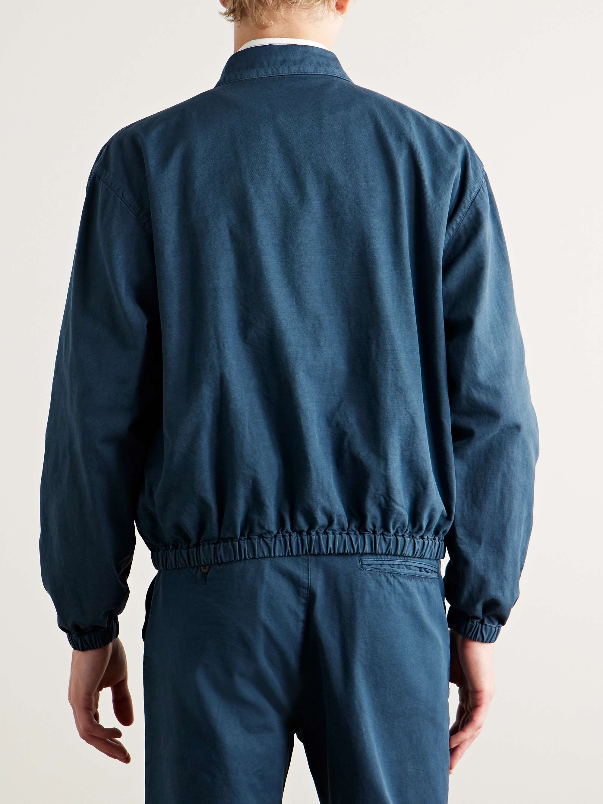 Cotton-Twill Blouson Jacket view