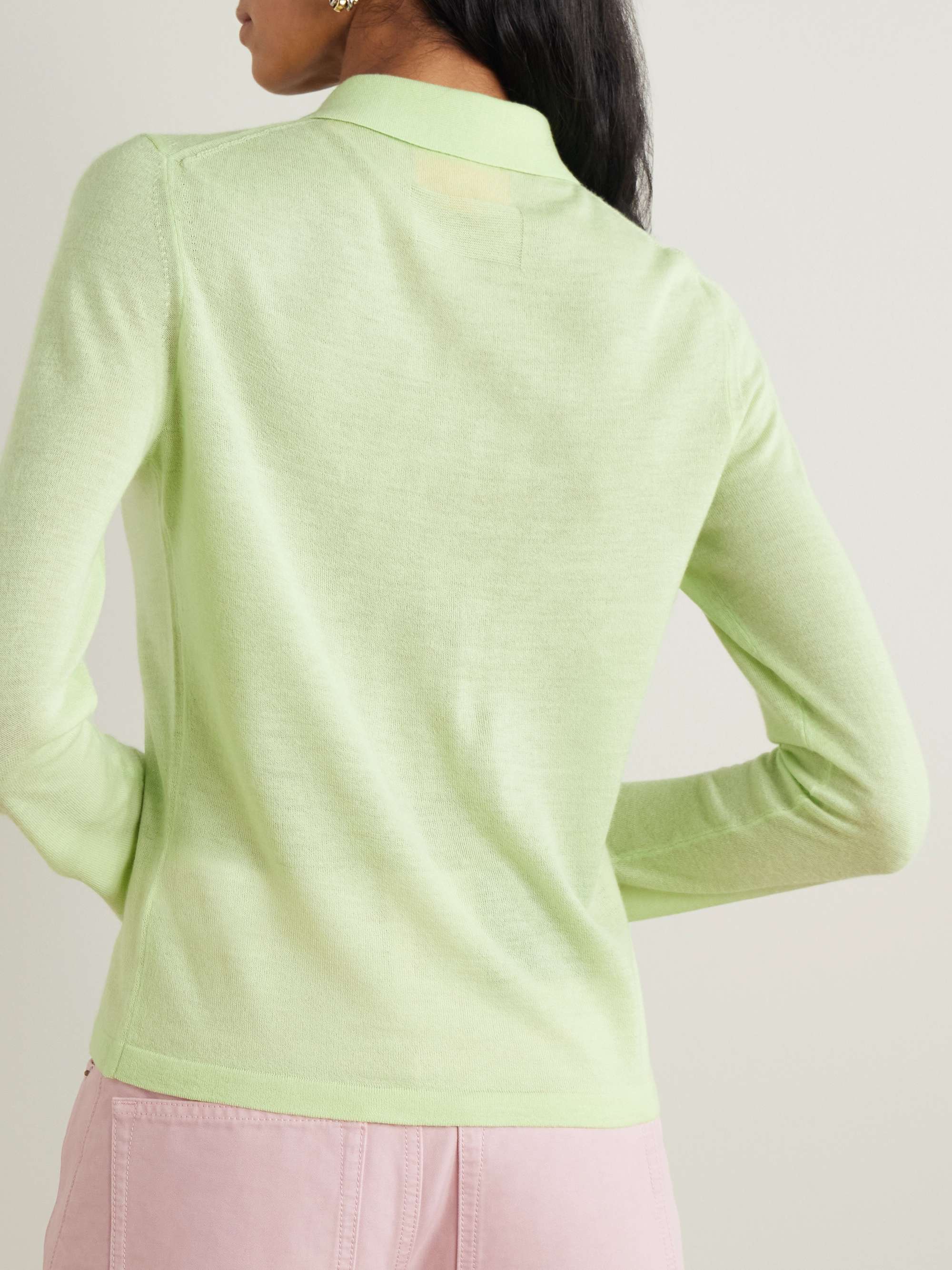 Elle cashmere cardigan view