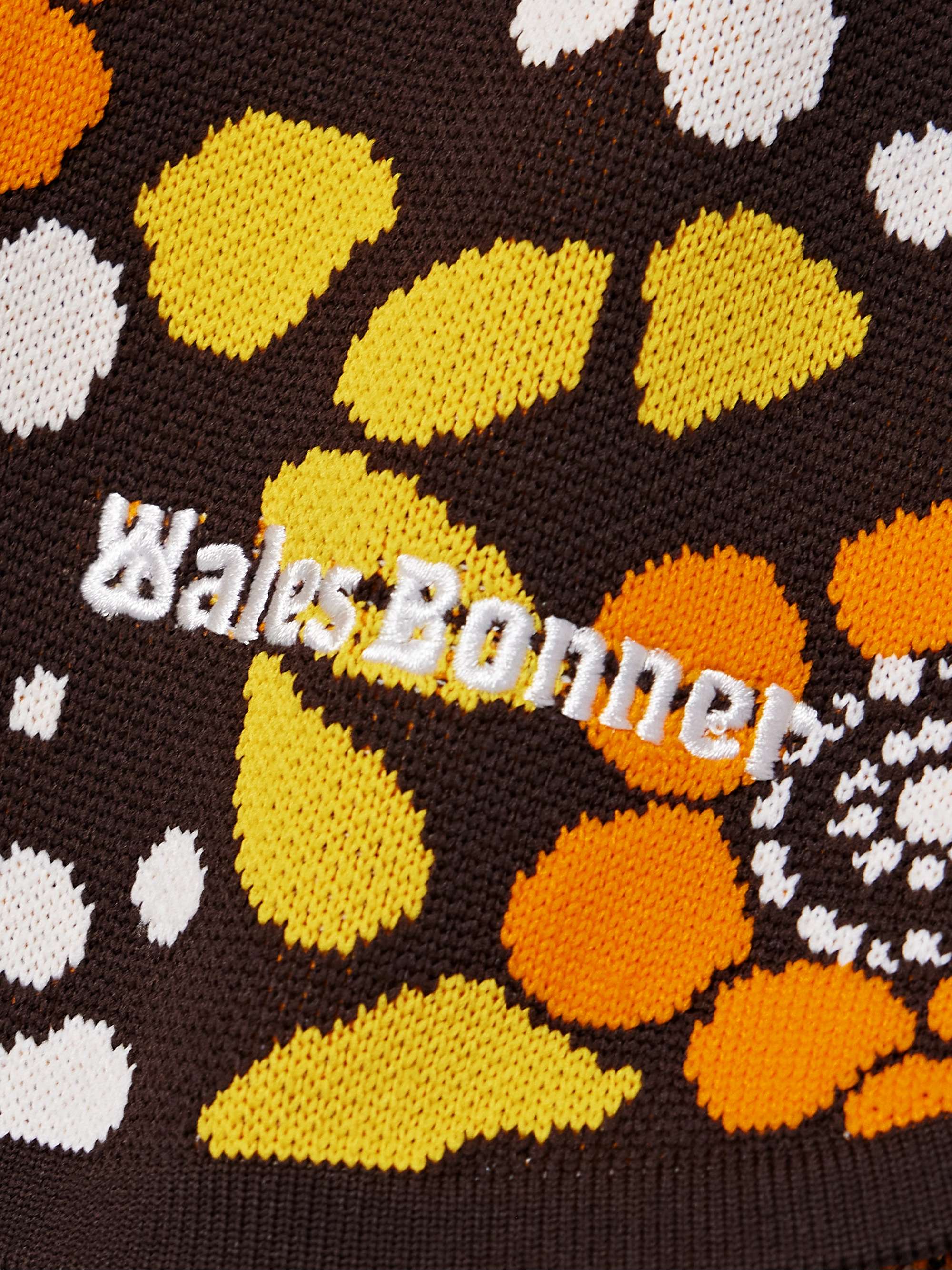 + Wales Bonner jacquard-knit shorts view