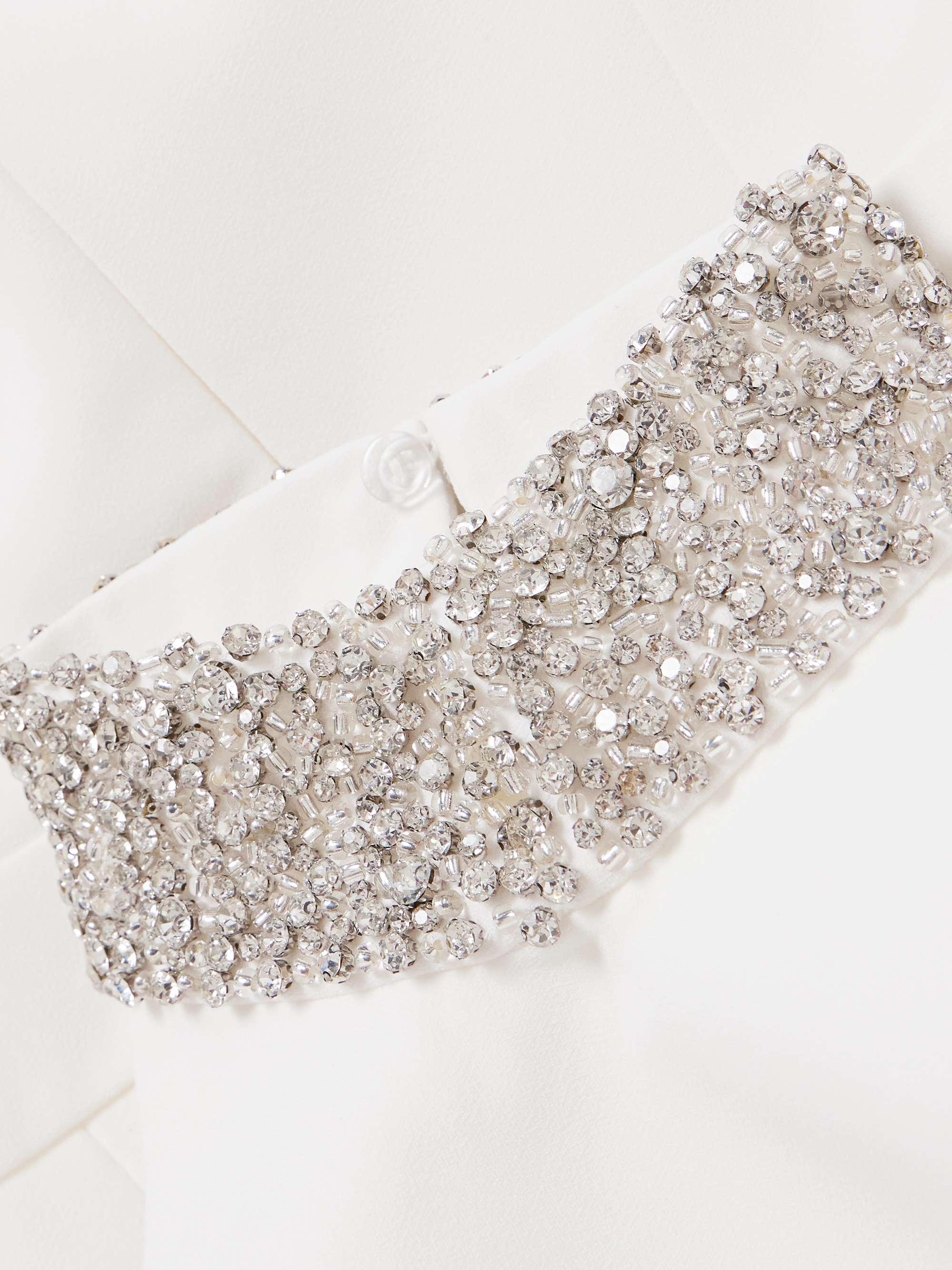 Hemingway crystal-embellished cady halterneck gown view