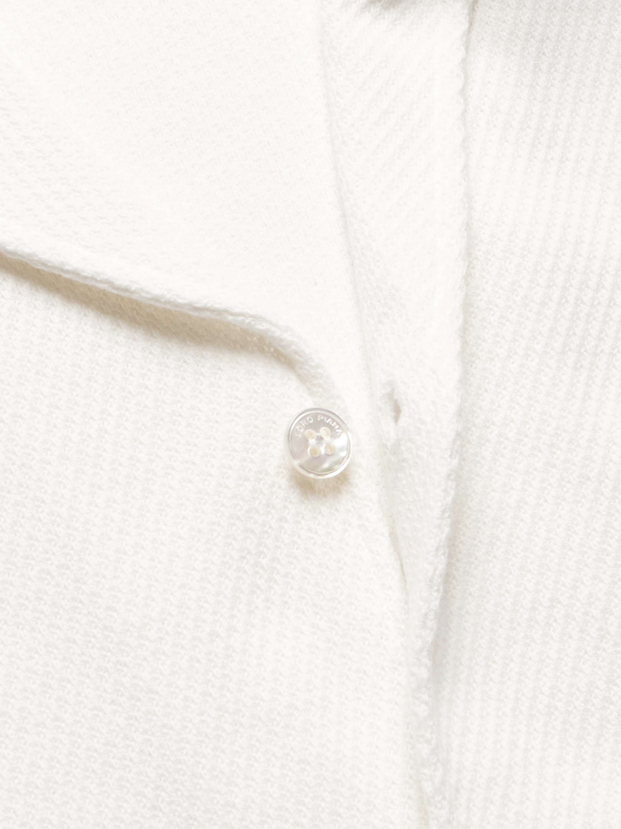 Camp-Collar Cotton and Silk-Blend Shirt view