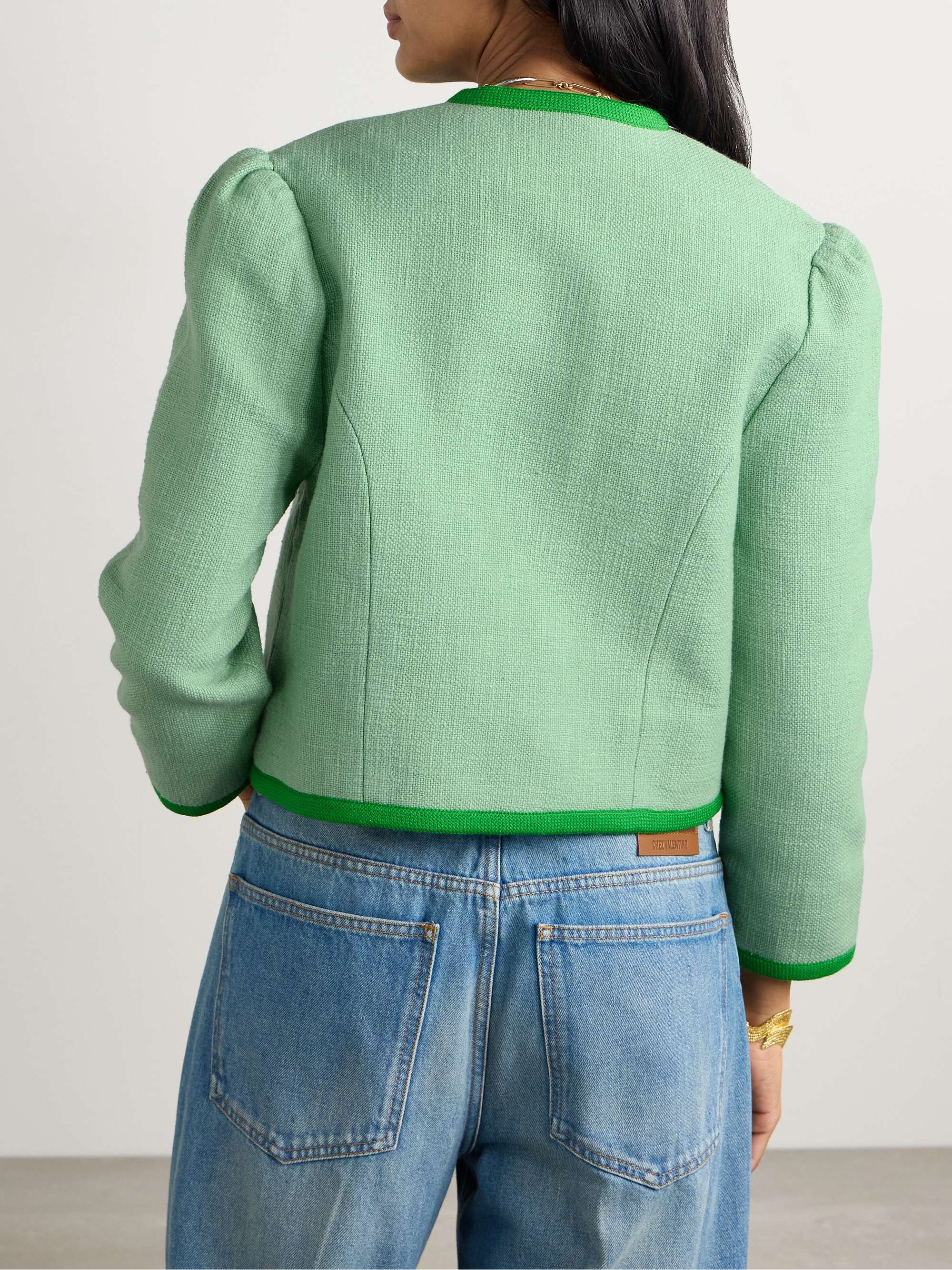 Dorian cropped cotton-canvas jacket view