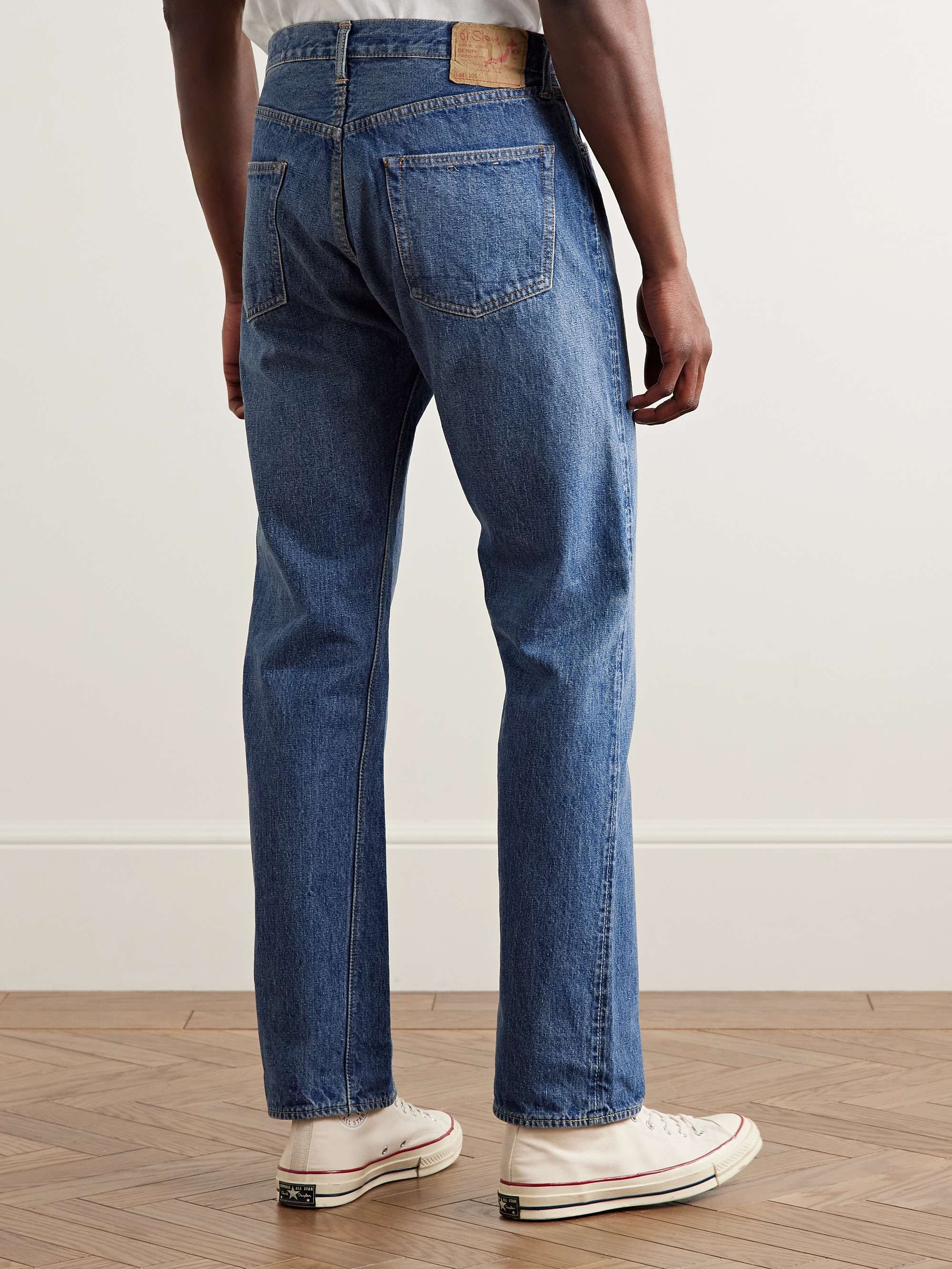 105 Straight-Leg Selvedge Jeans view