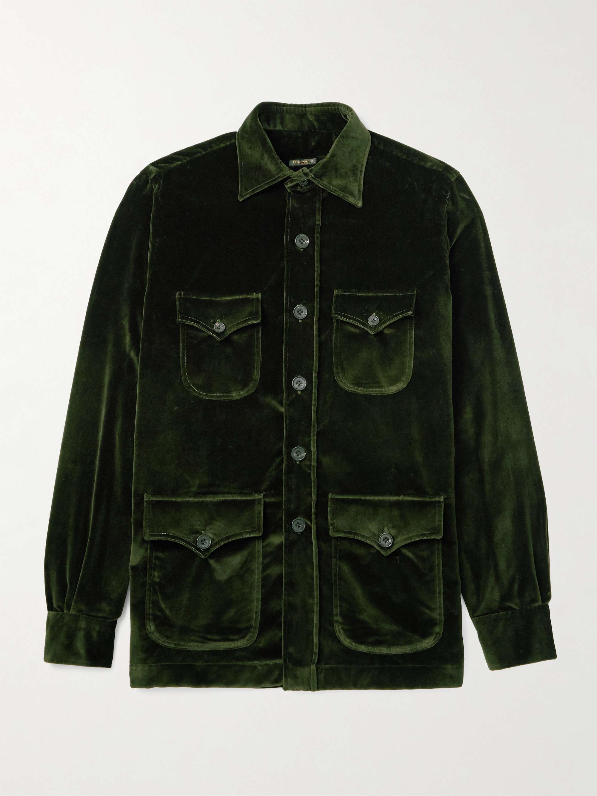Sahariana Cotton-Velvet Jacket view