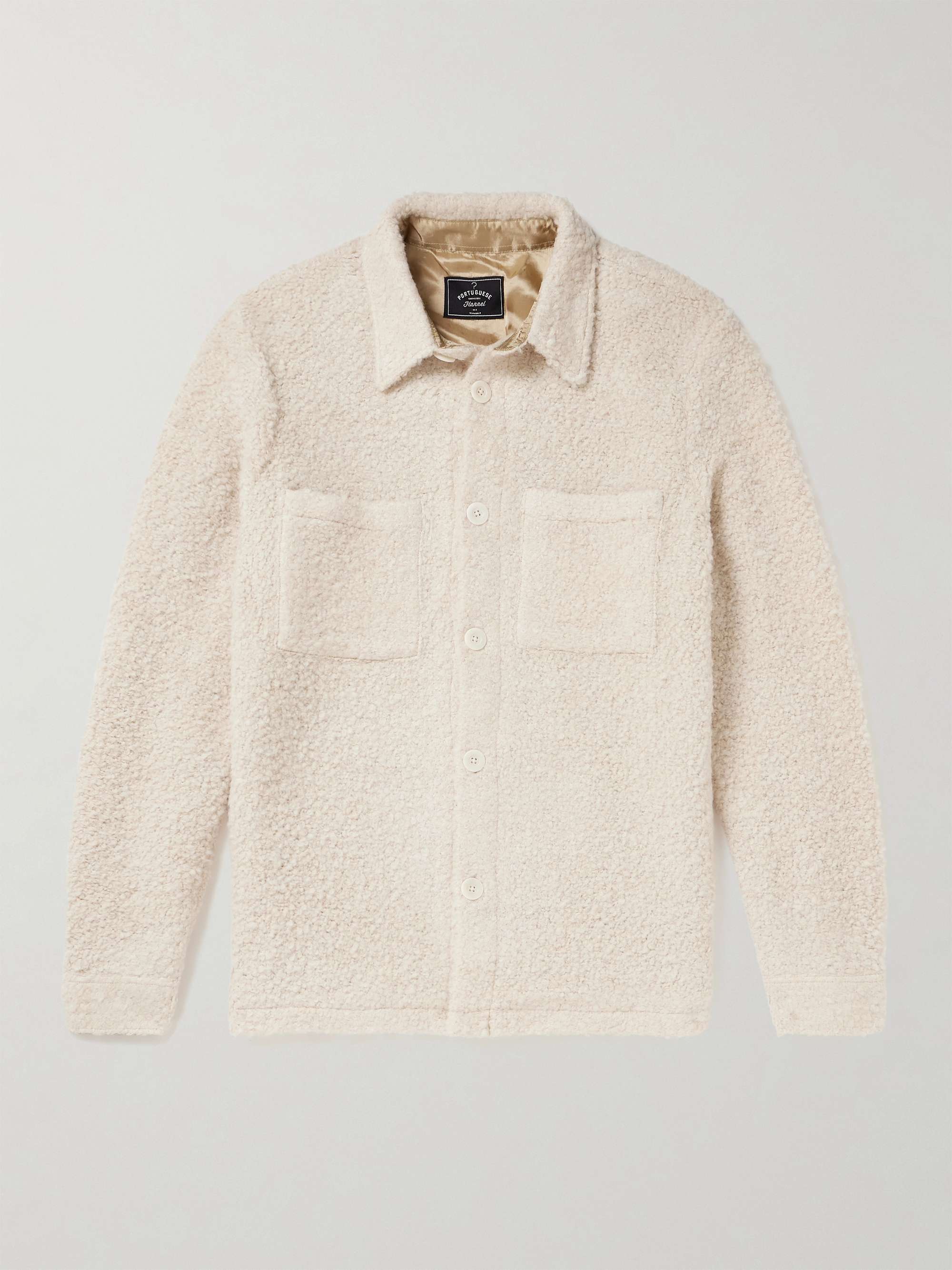 Curly Bouclé Overshirt view
