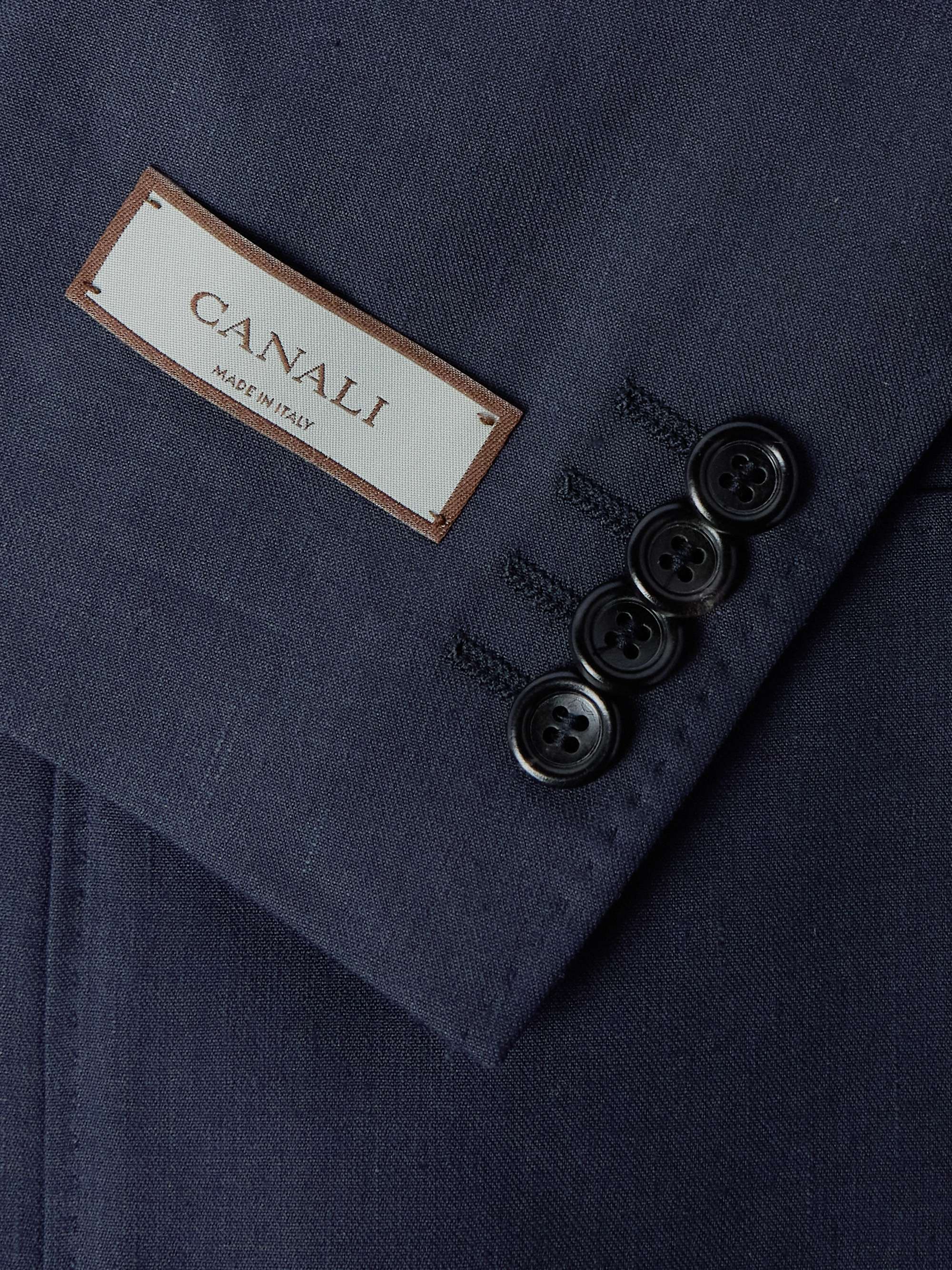 Kei Linen and Wool-Blend Suit Jacket view