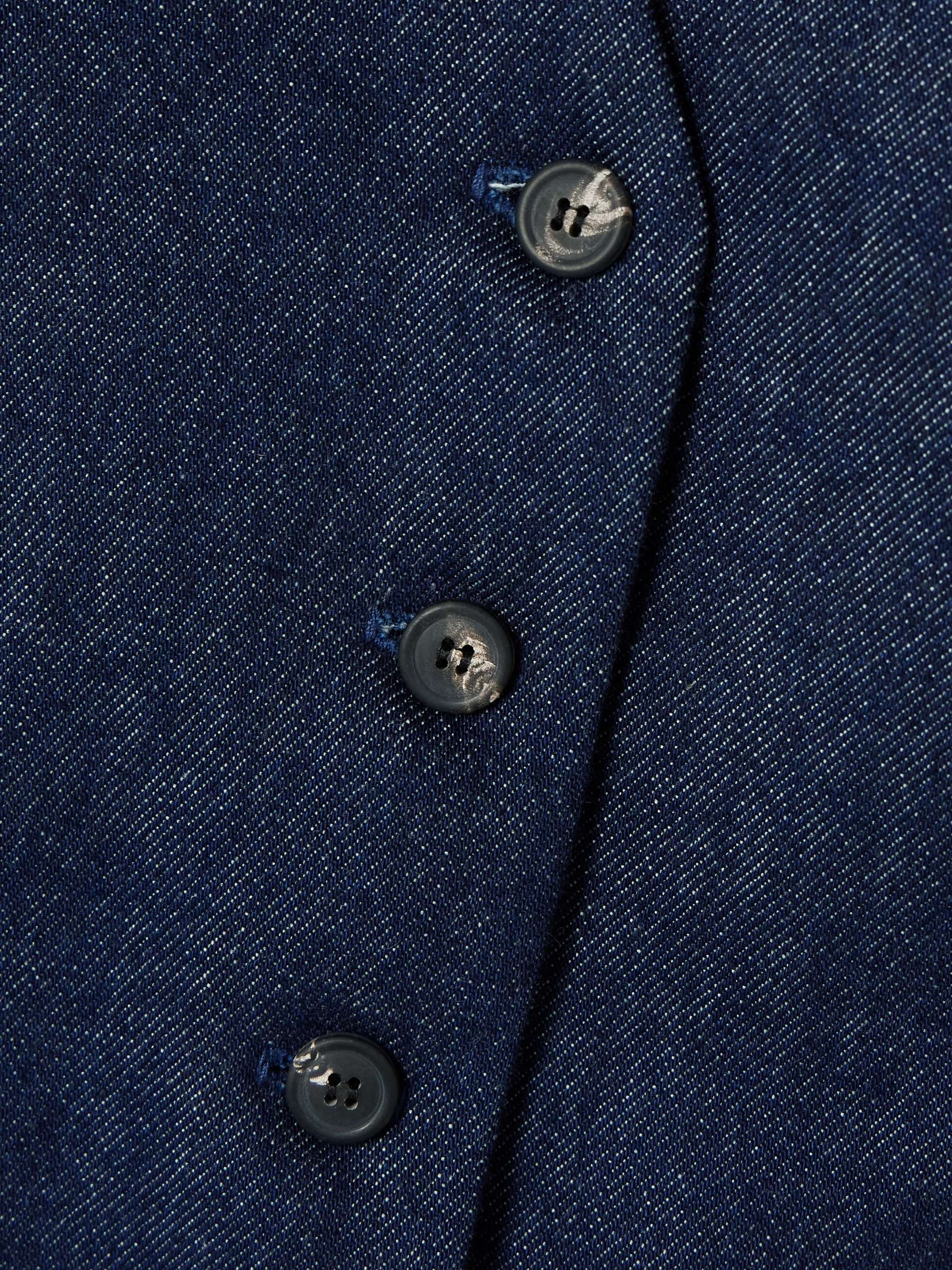 Jasmin denim vest view