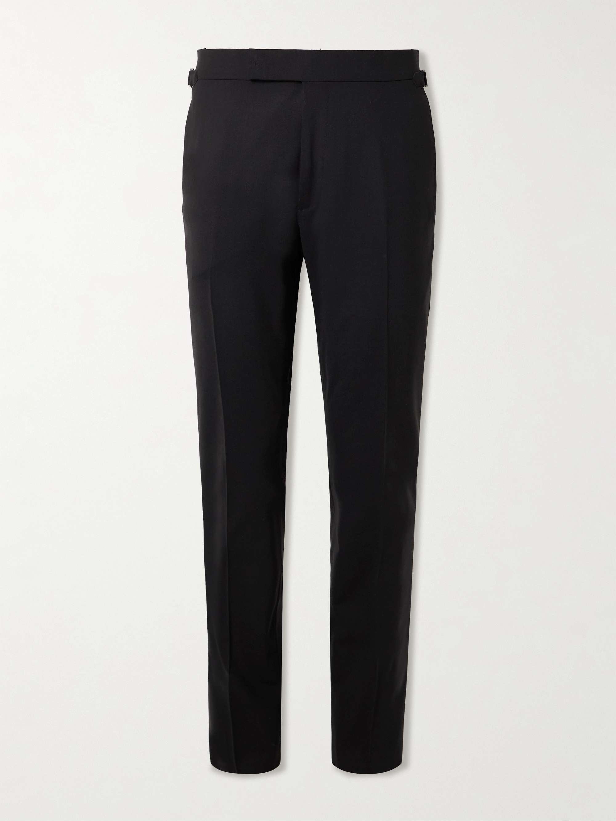 Shelton Slim-Fit Wool-Blend Trousers view