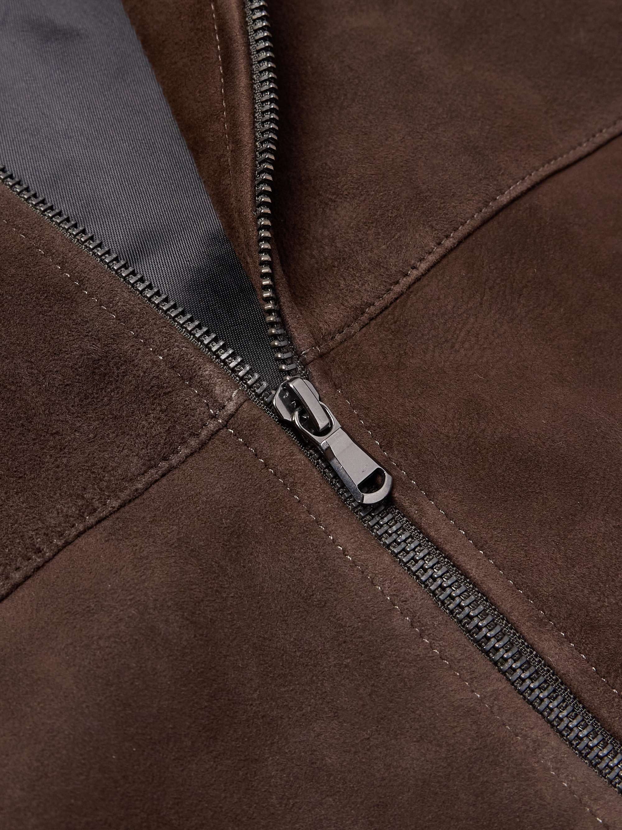Suede Harrington Jacket view