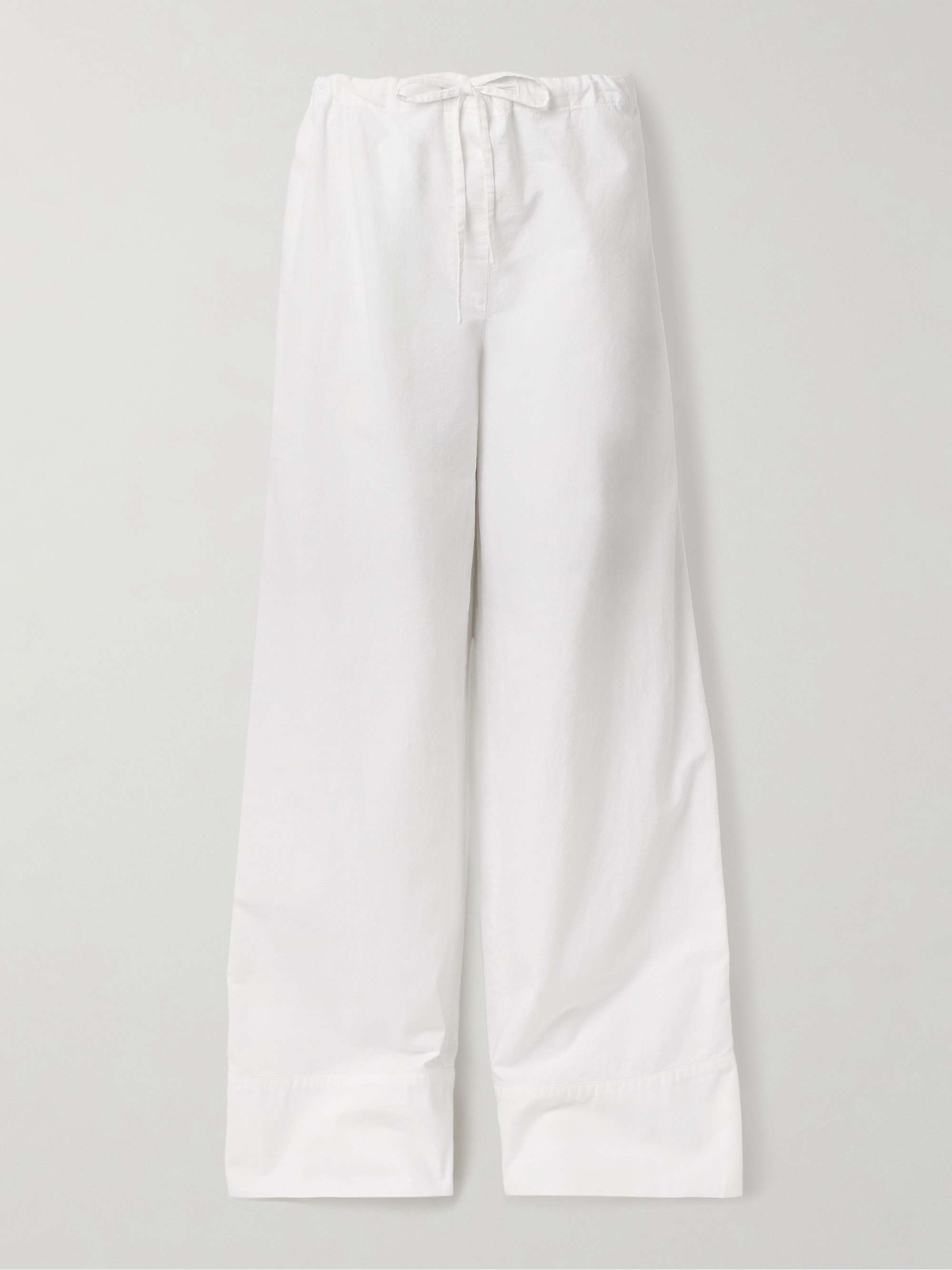 Enea cotton wide-leg pants view