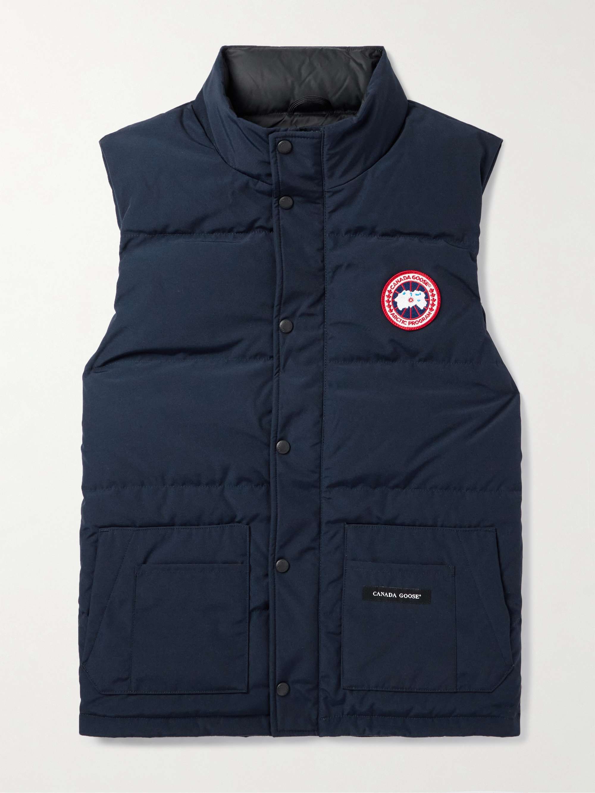 Freestyle Logo-Appliquéd Quilted Shell Down Gilet view