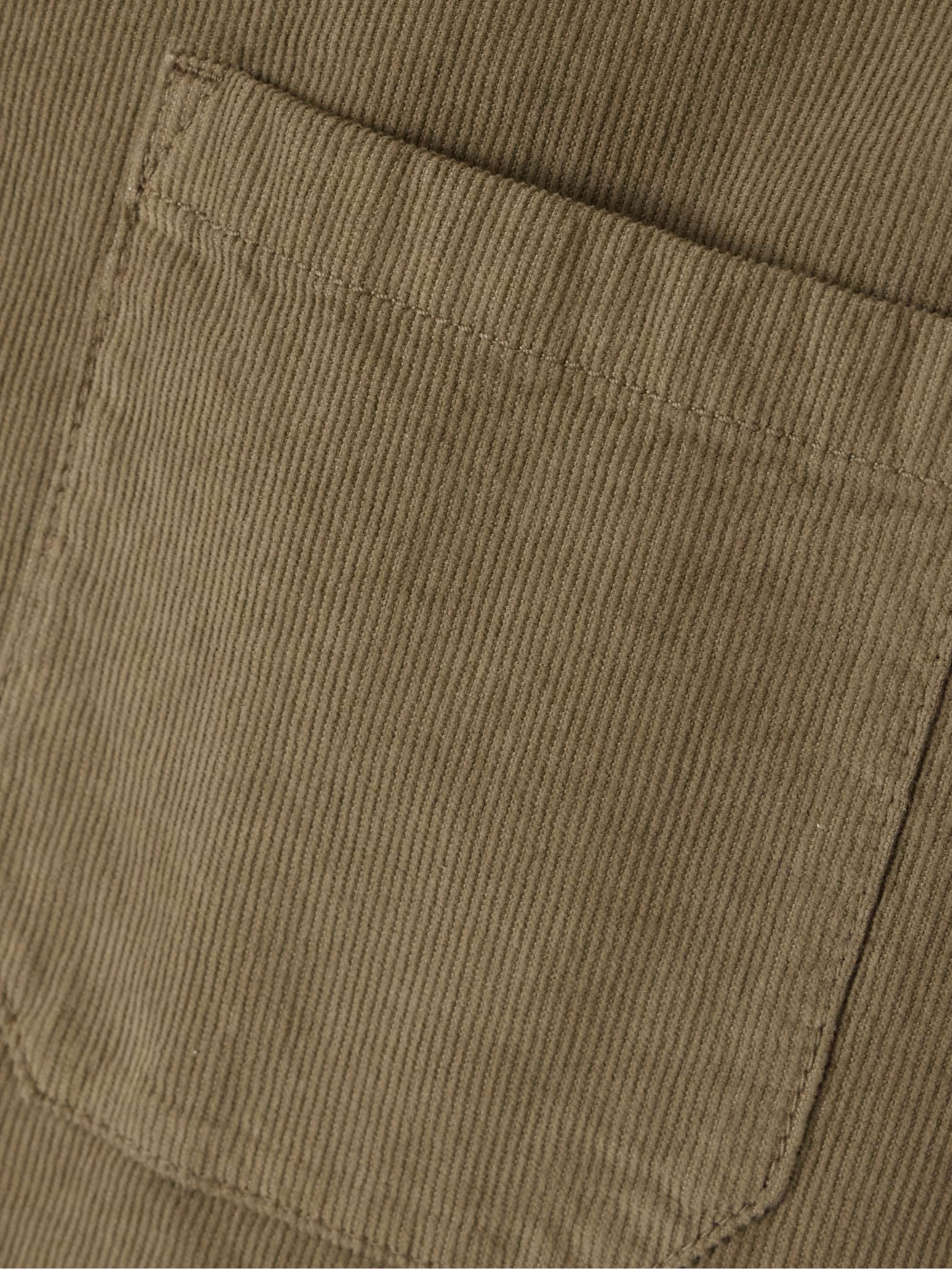 Idro oversized cotton-blend corduroy shirt view