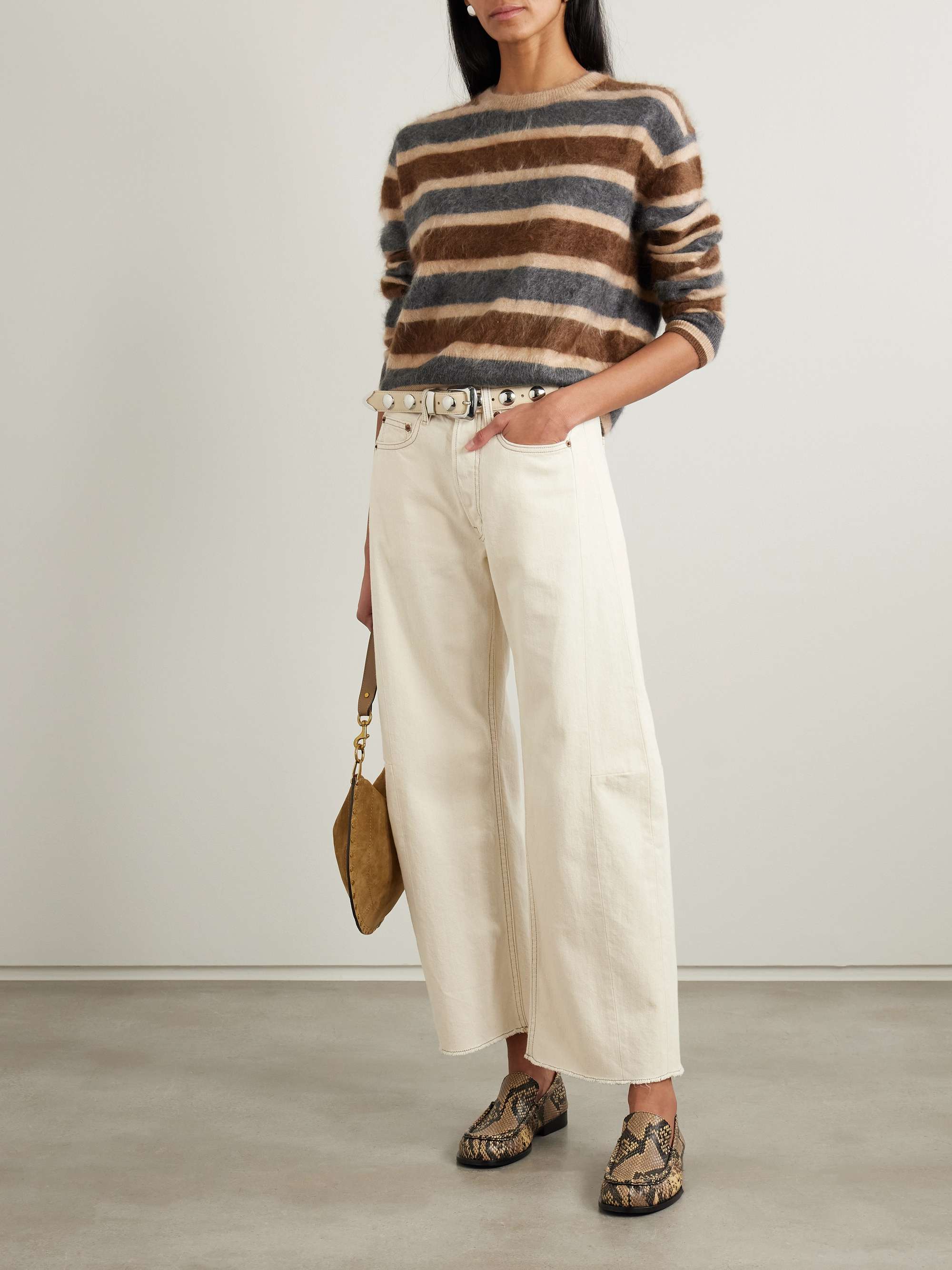 Slim Lasso high-rise tapered jeans view