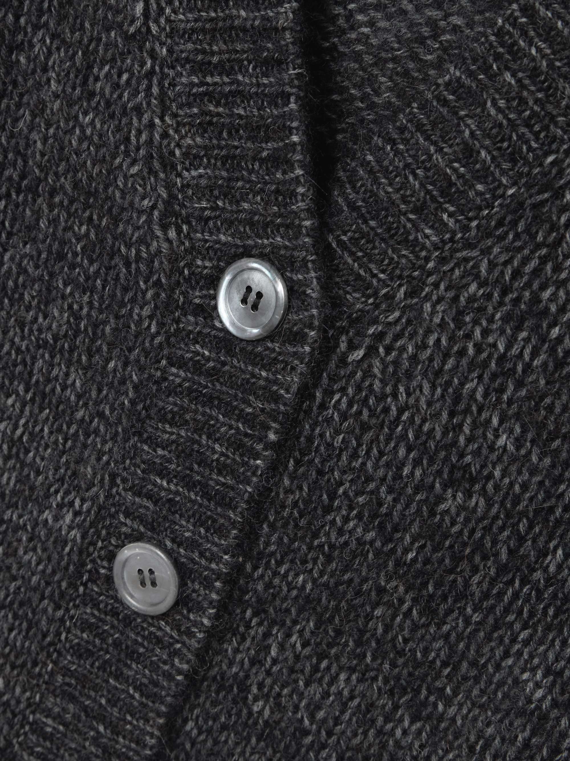 Academy alpaca and wool-blend cardigan view