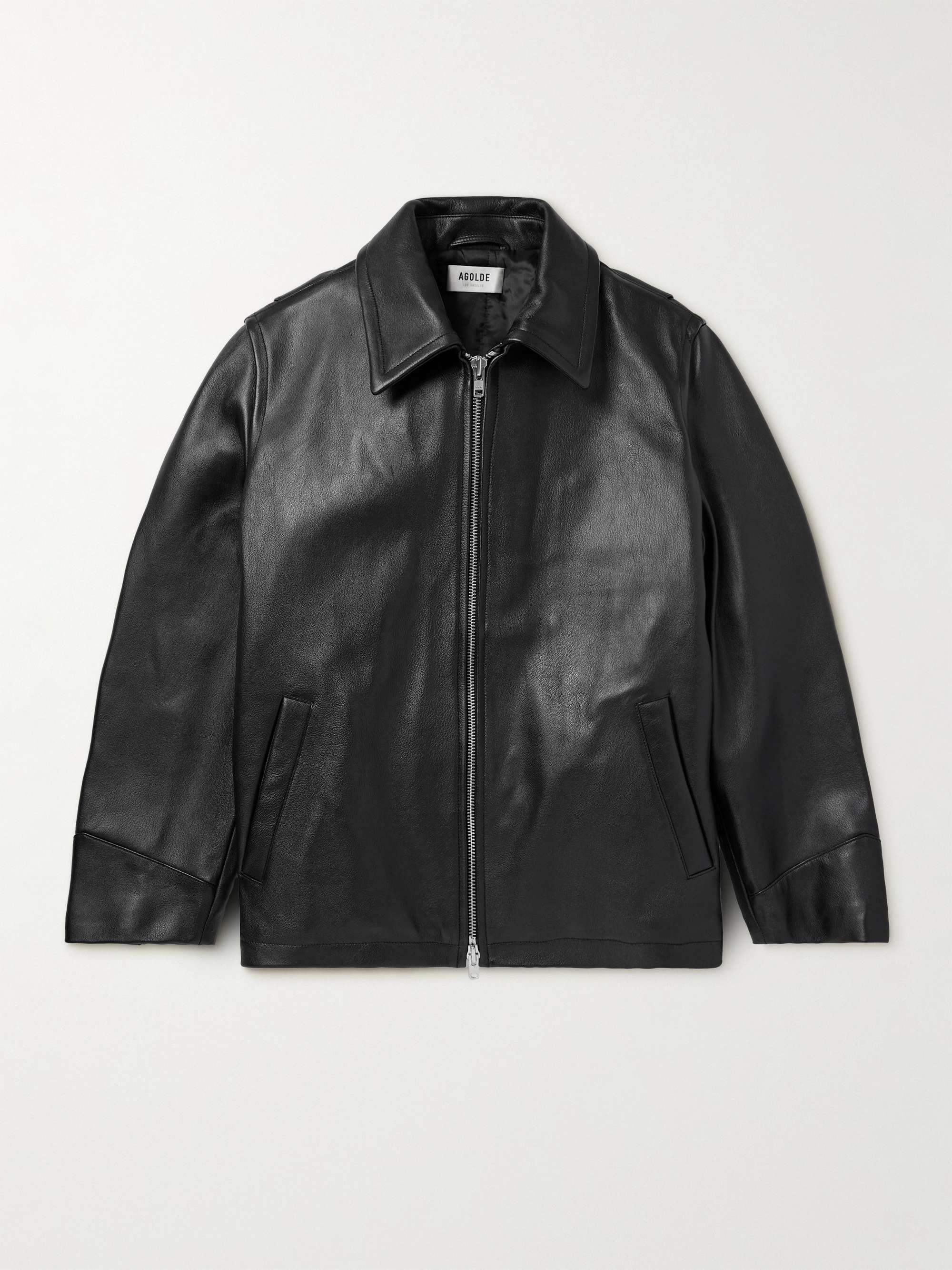 Chadwick Full-Grain Leather Jacket view