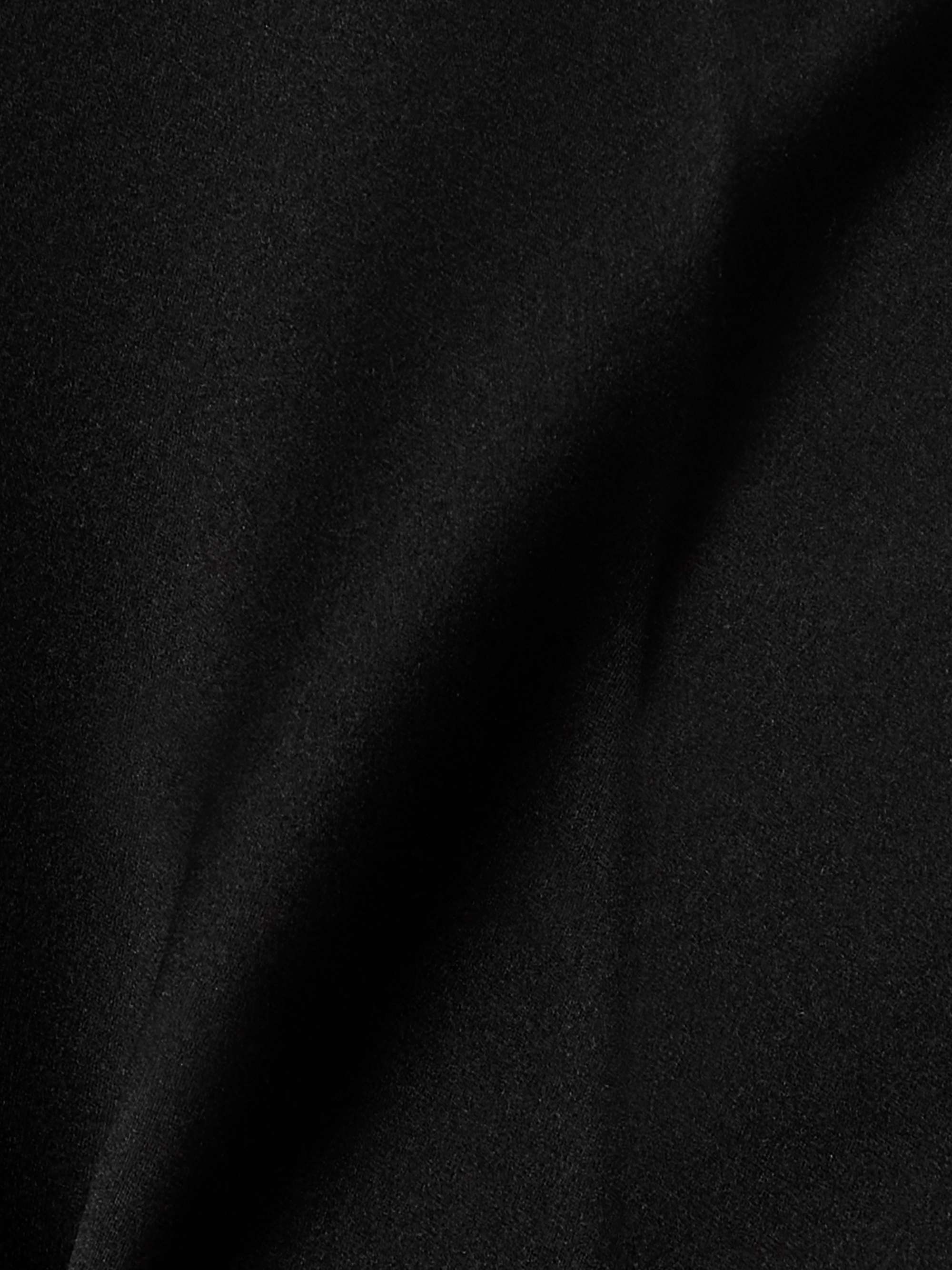 Duchesse silk-satin straight-leg pants view
