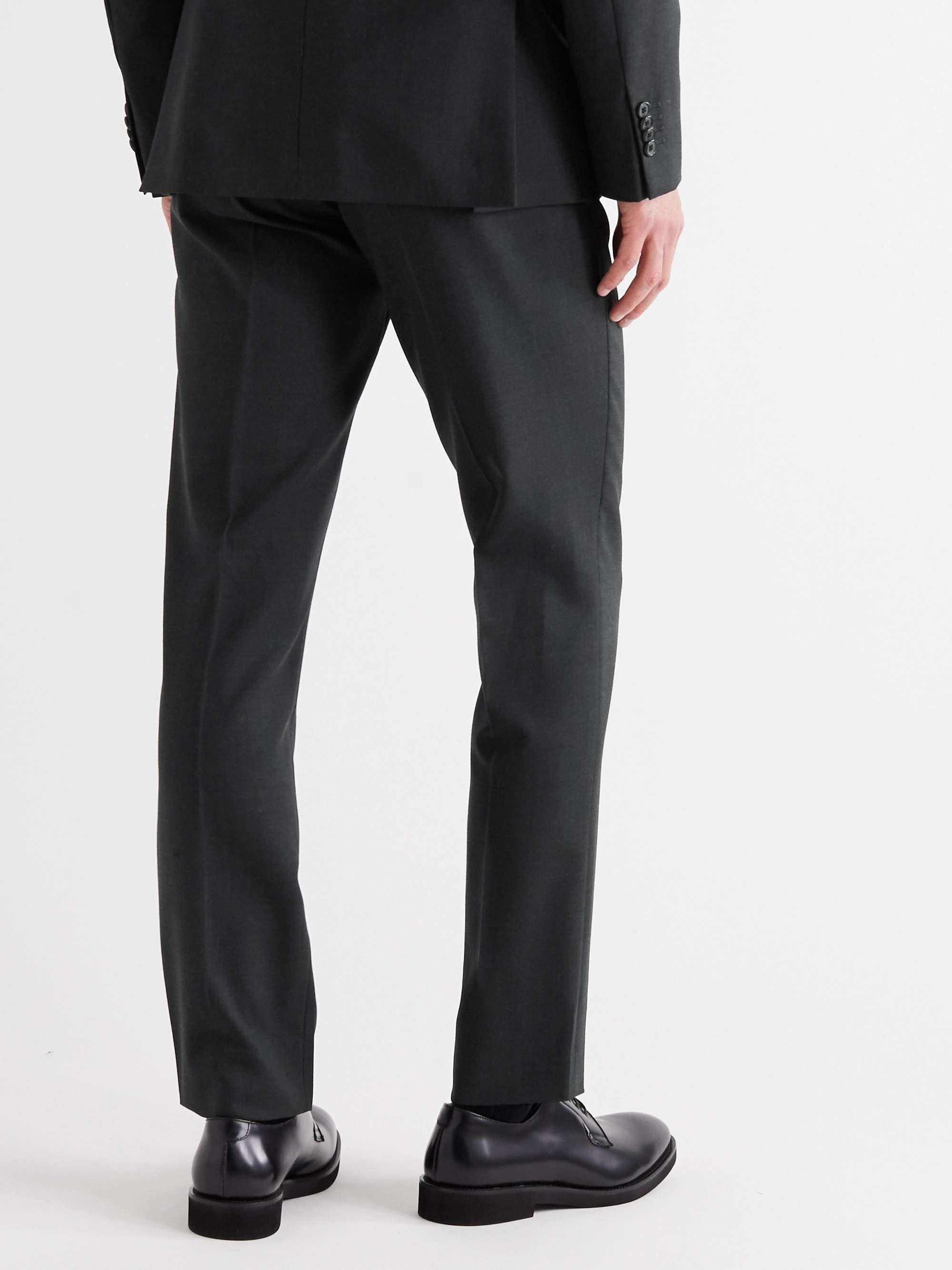 Soho Slim-Fit Wool Suit Trousers view