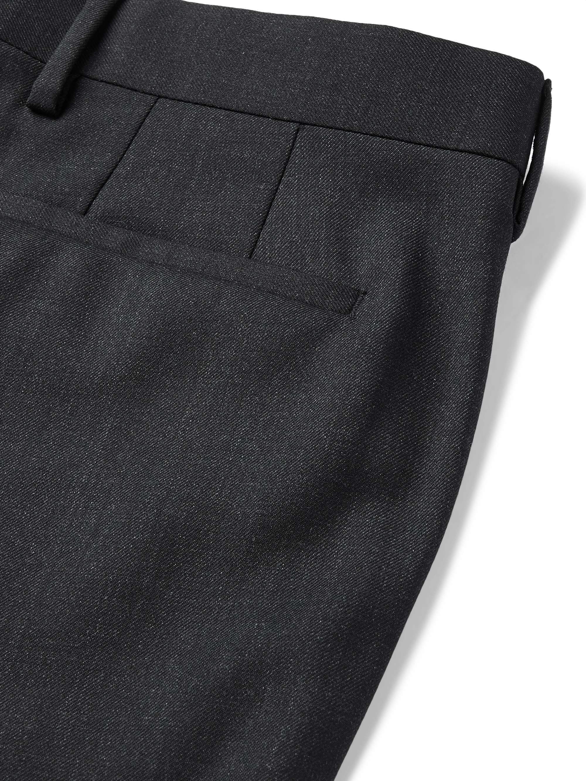 Soho Slim-Fit Wool Suit Trousers view