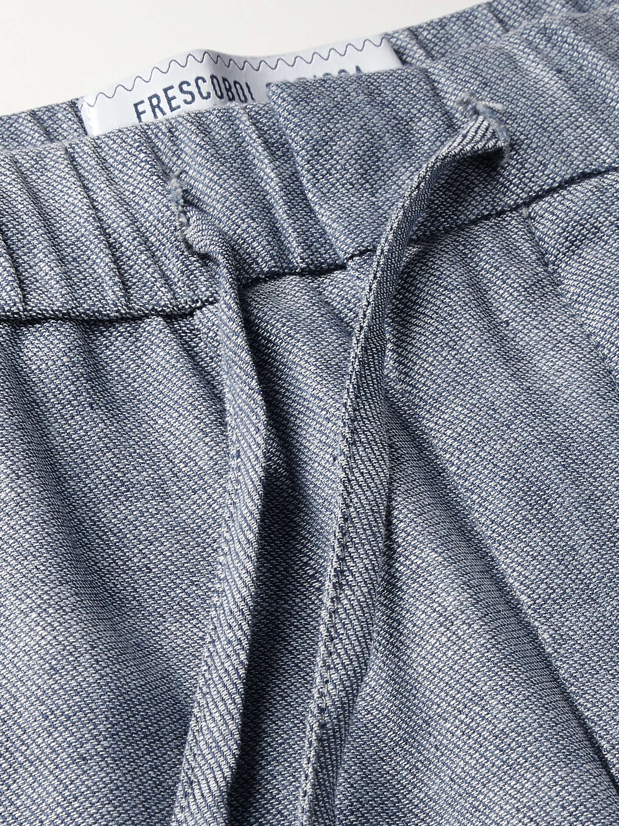 Felipe Slim-Fit Linen and Cotton-Blend Drawstring Shorts view