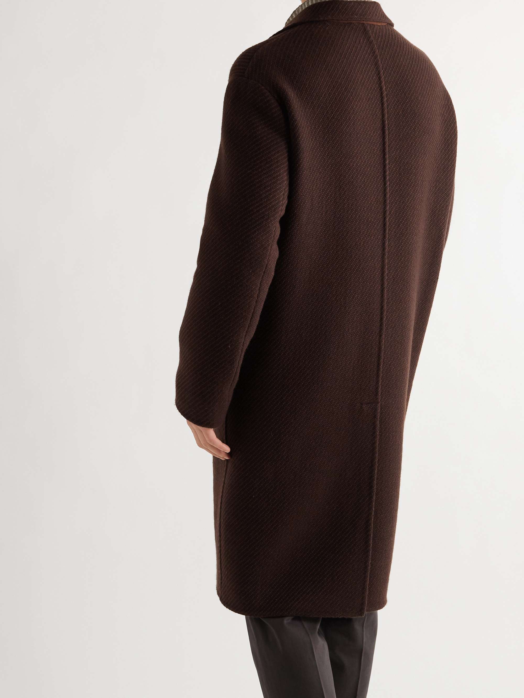Navette Textured-Cashmere Coat view