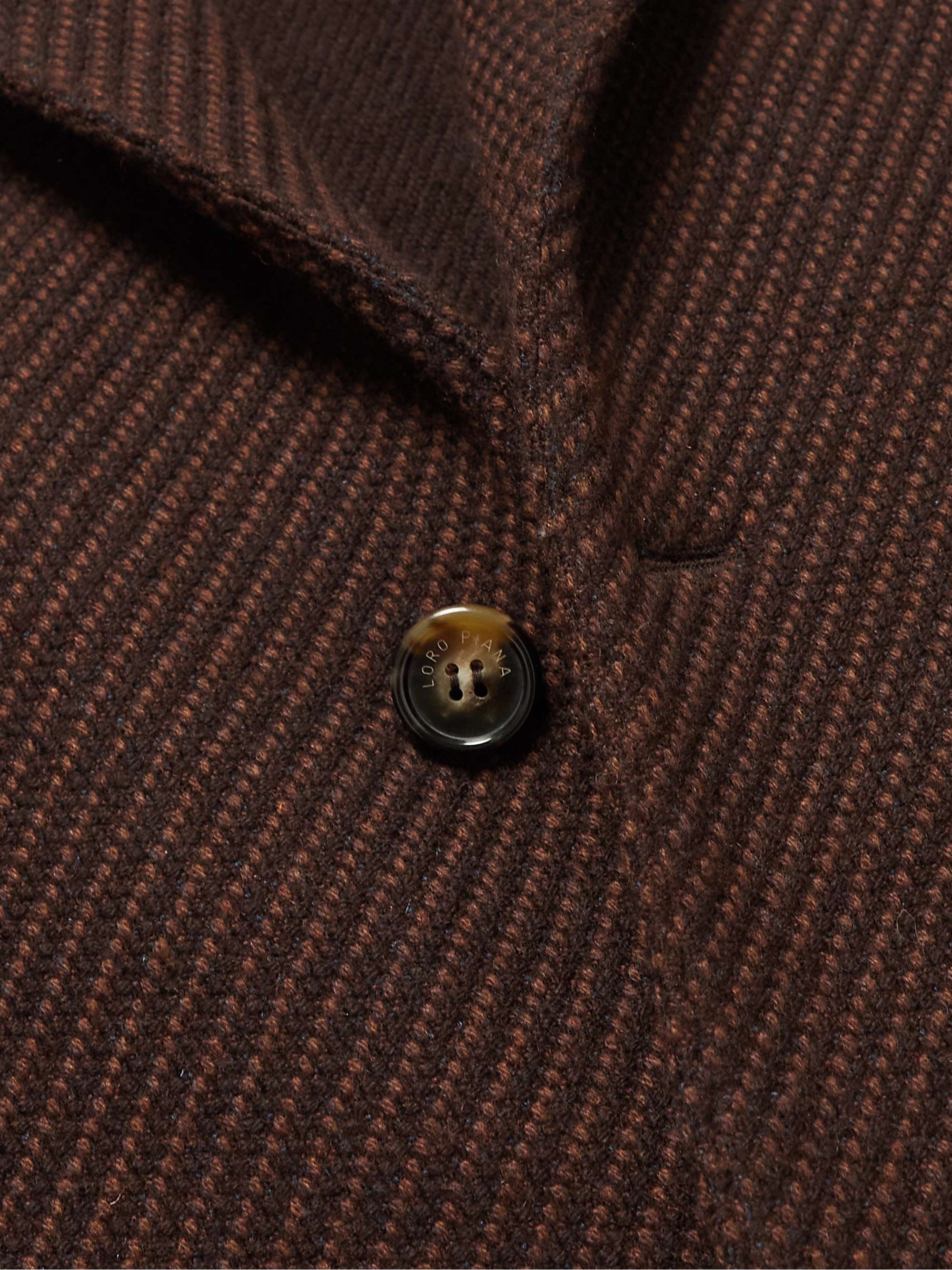 Navette Textured-Cashmere Coat view