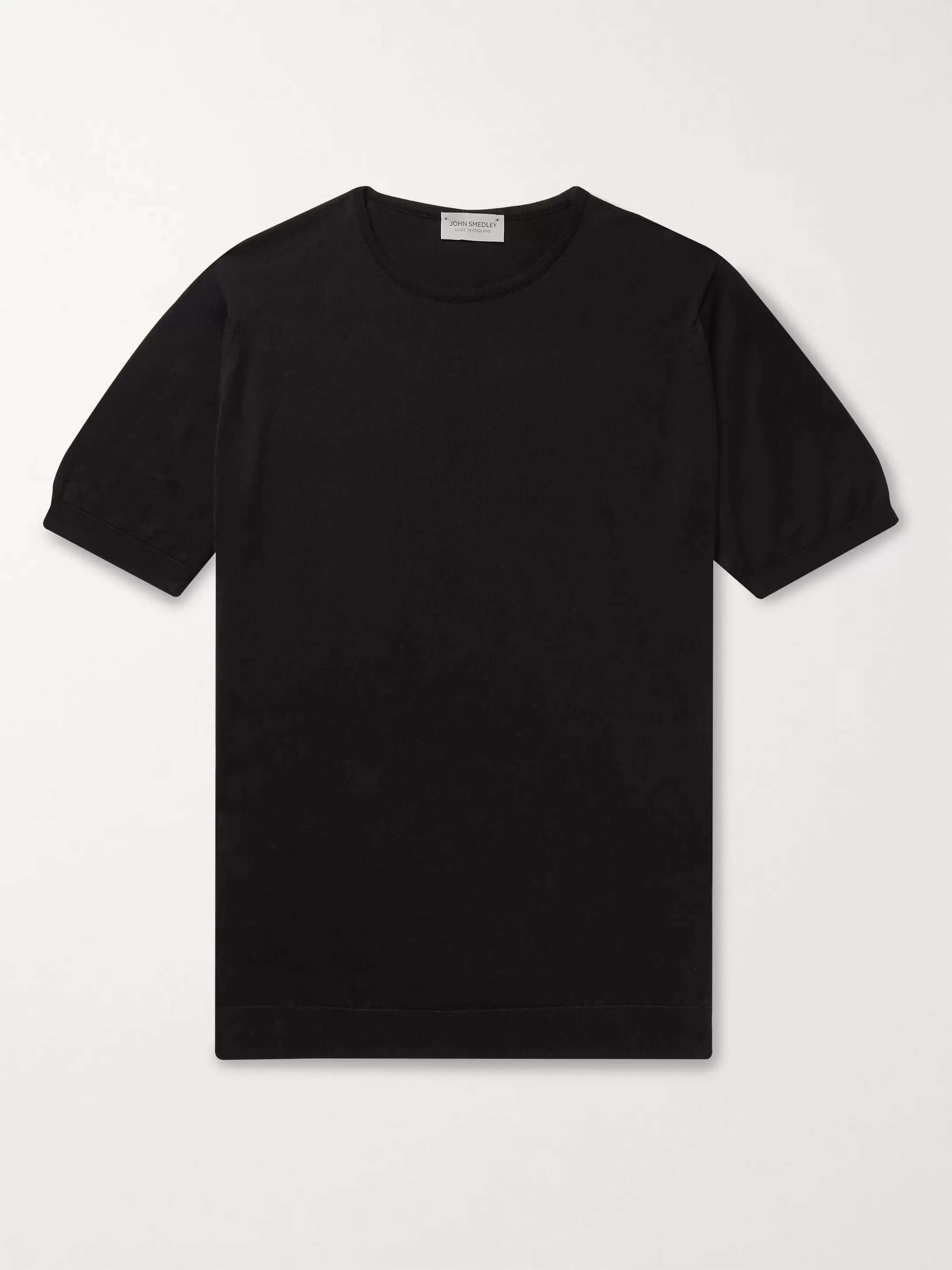 Belden Slim-Fit Knitted Sea Island Cotton T-Shirt view