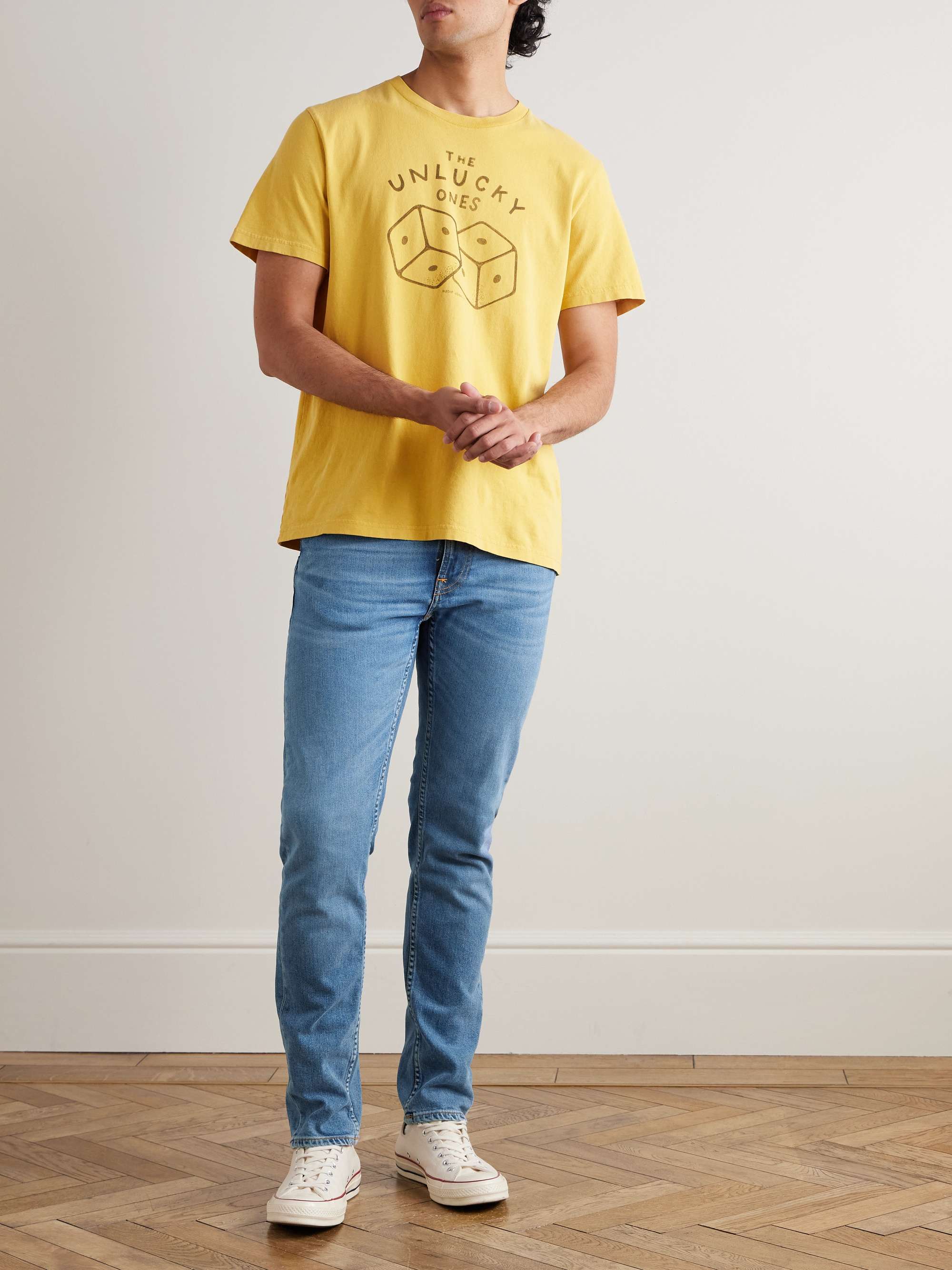 Lean Dean Slim-Fit Tapered Organic Stretch-Denim Jeans view