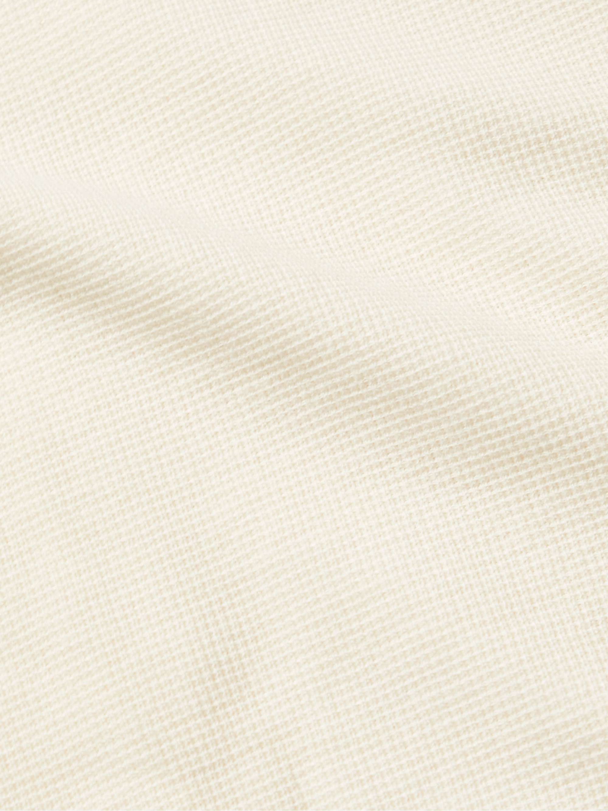 Clive Waffle-Knit Cotton and Modal-Blend T-Shirt view